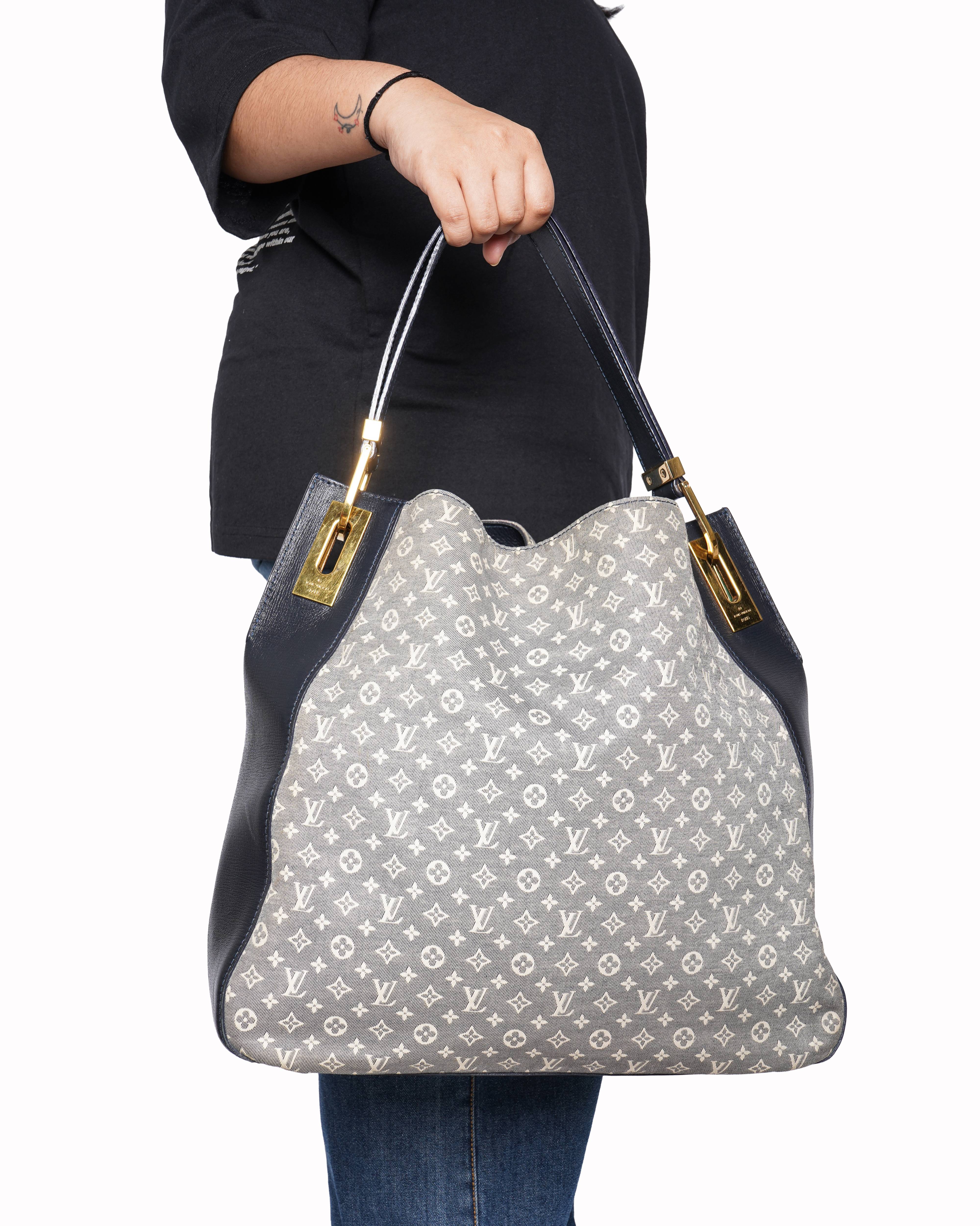 Louis vuitton encre monogram idylle rendez-vous pm handbag