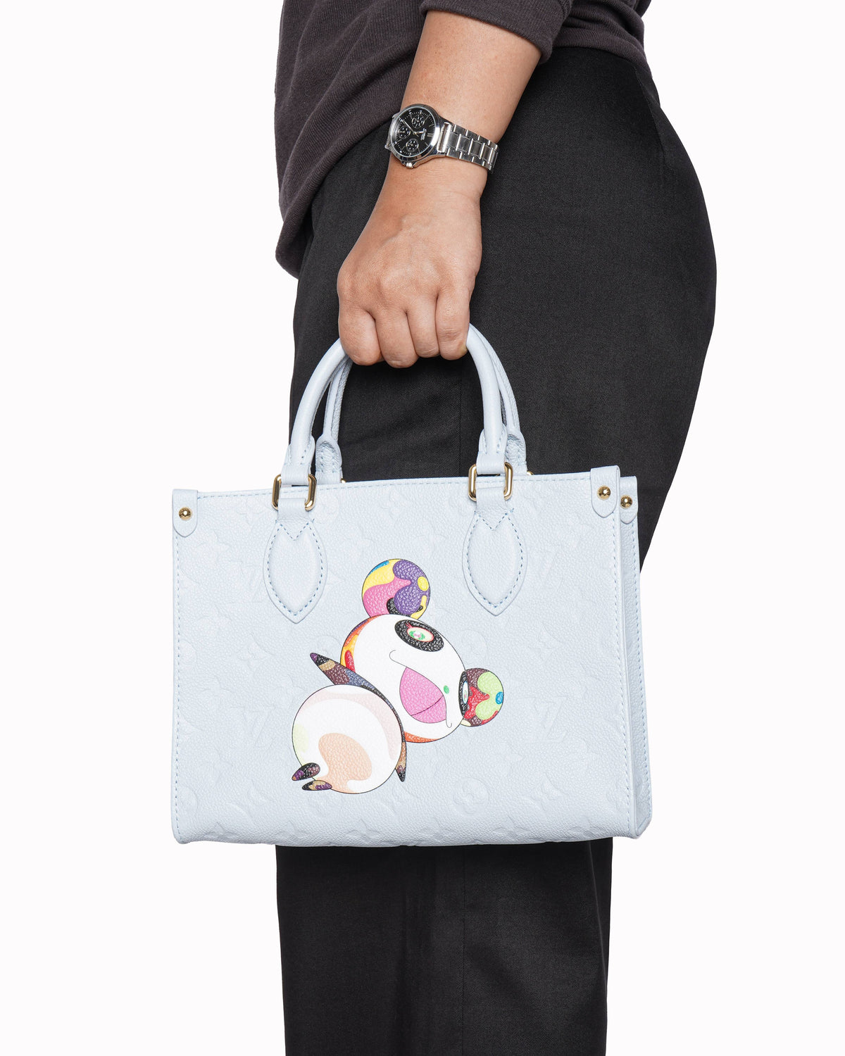 New Louis Vuitton x Takashi Murakami OnTheGo PM Chain Handbag
