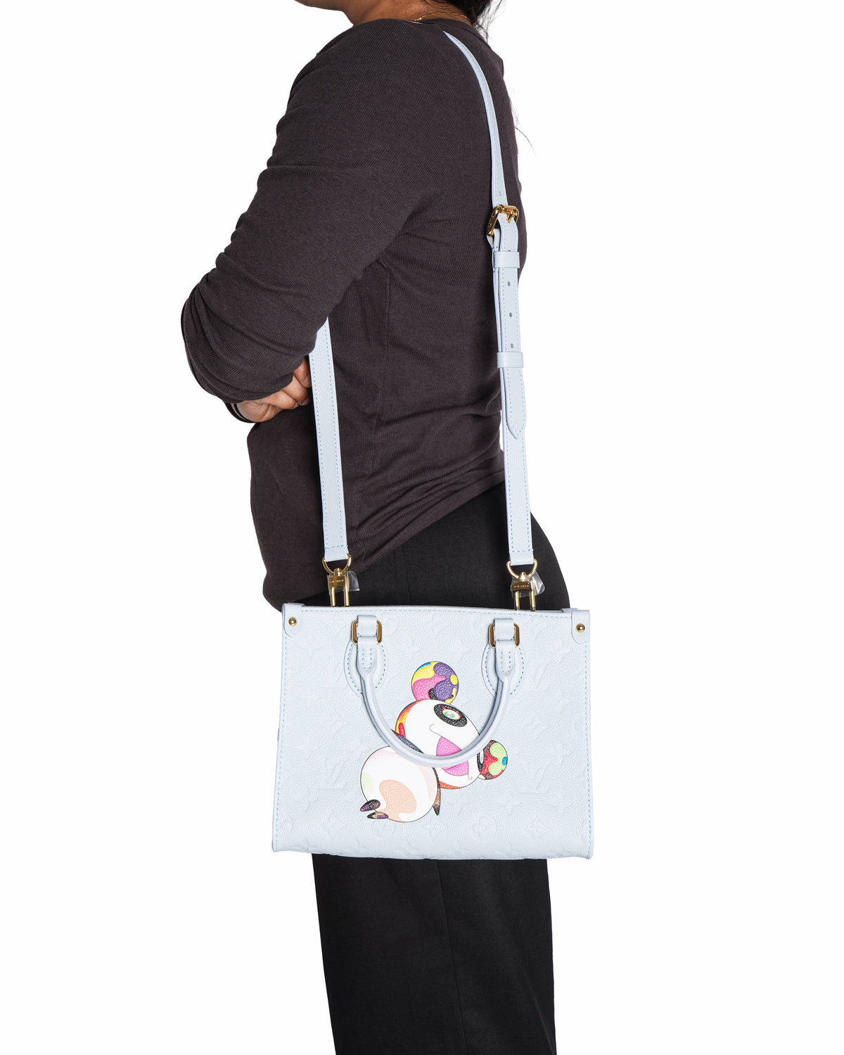 New Louis Vuitton x Takashi Murakami OnTheGo PM Chain Handbag