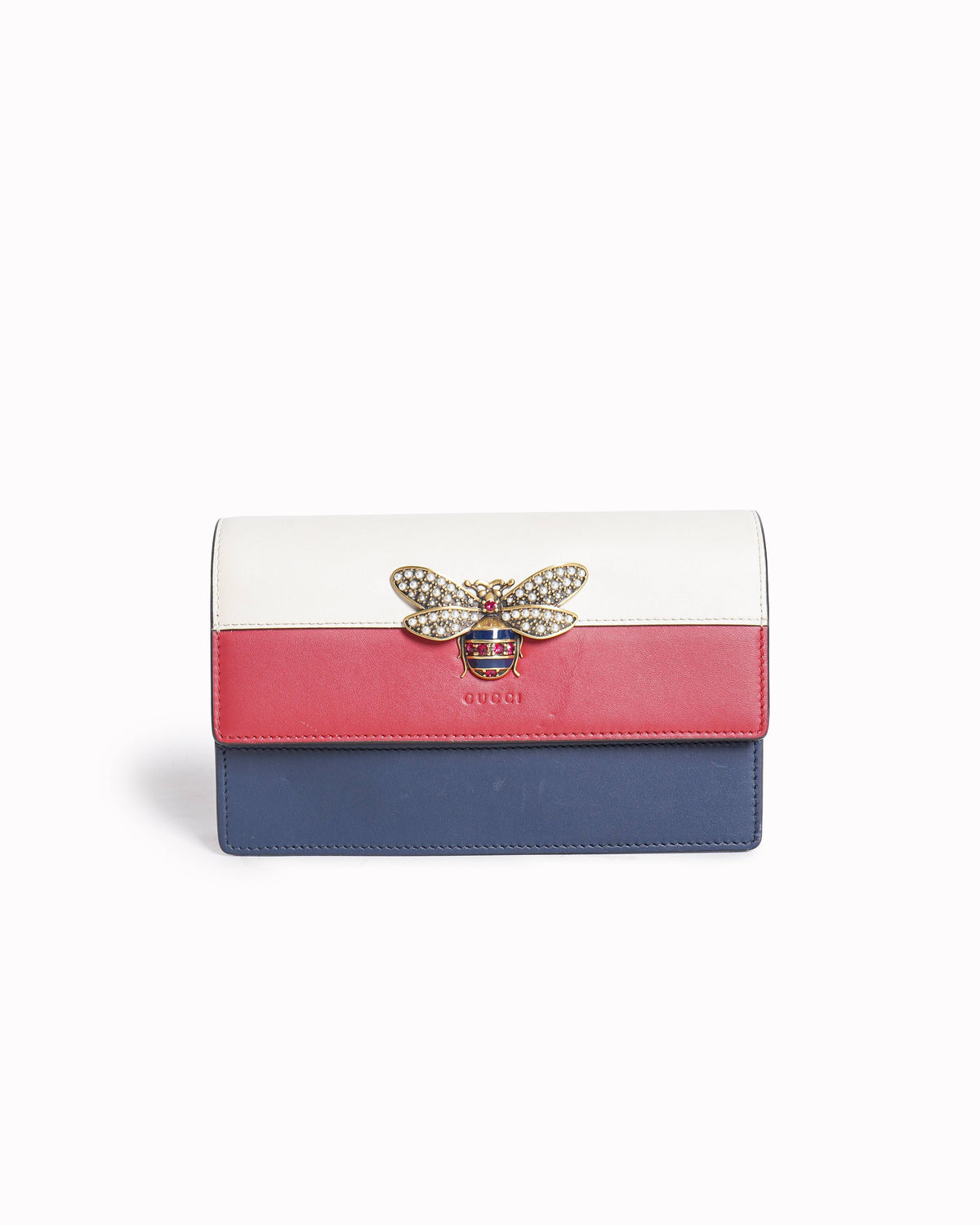 Gucci Multicolor Leather Queen Margaret Crossbody Bag