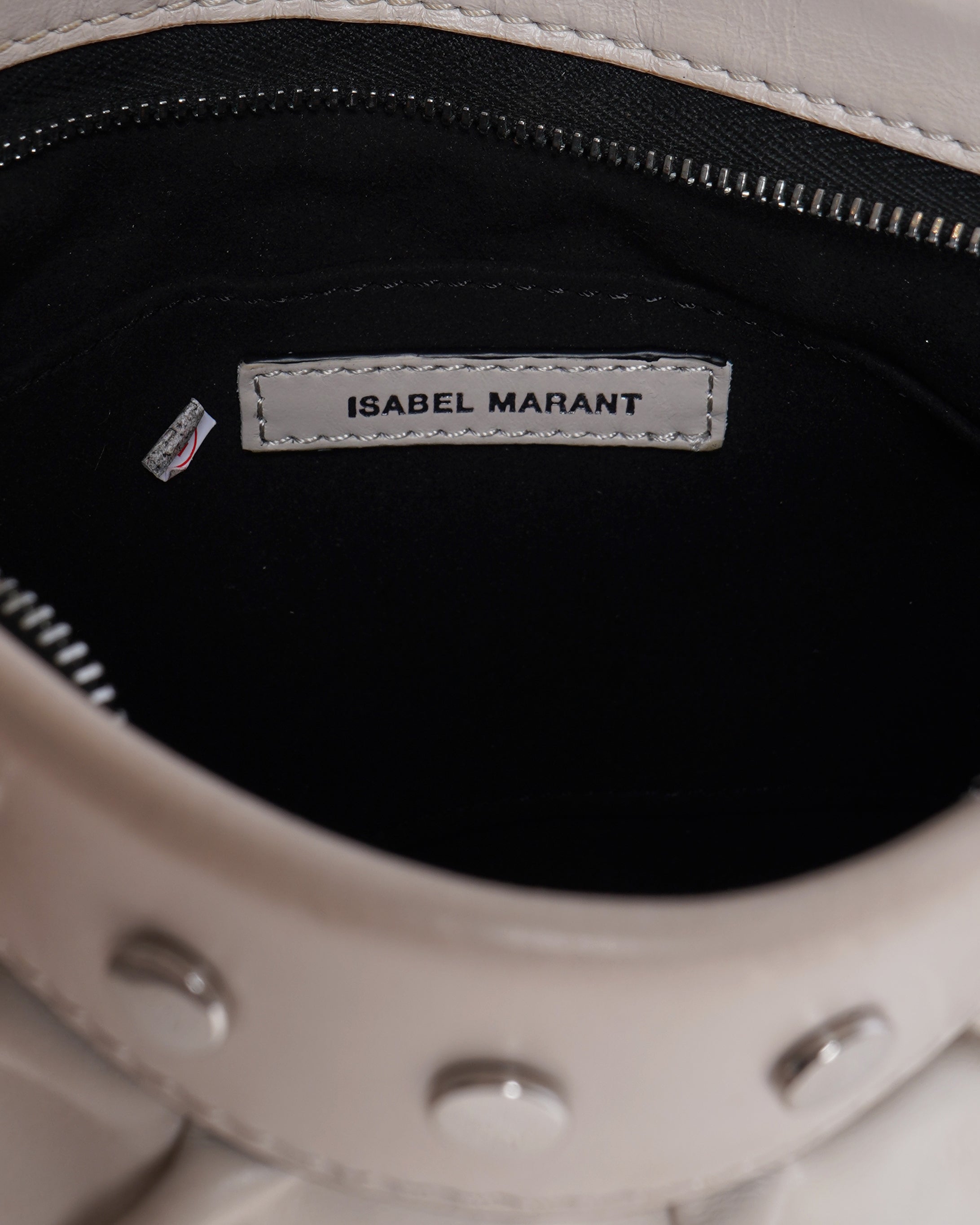 Isabel marant luz beige crossbody bag