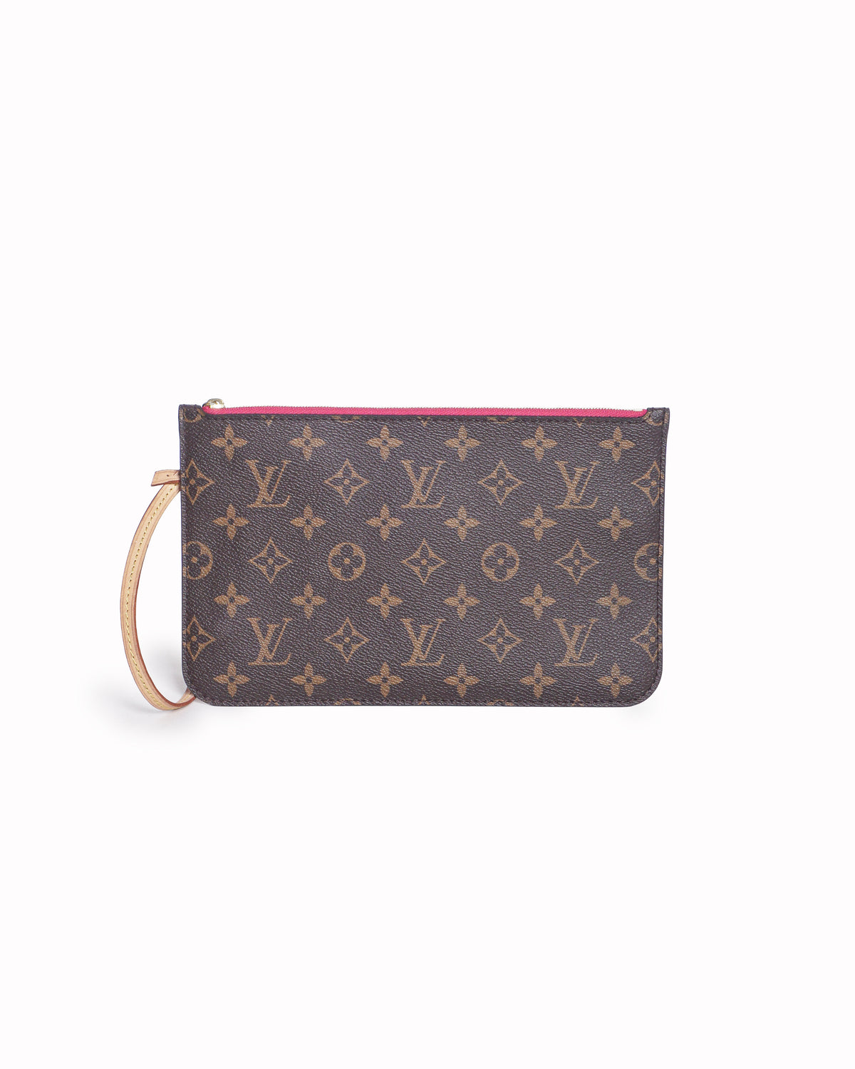Louis Vuitton Monogram Canvas Pochette Clutch Wristlet
