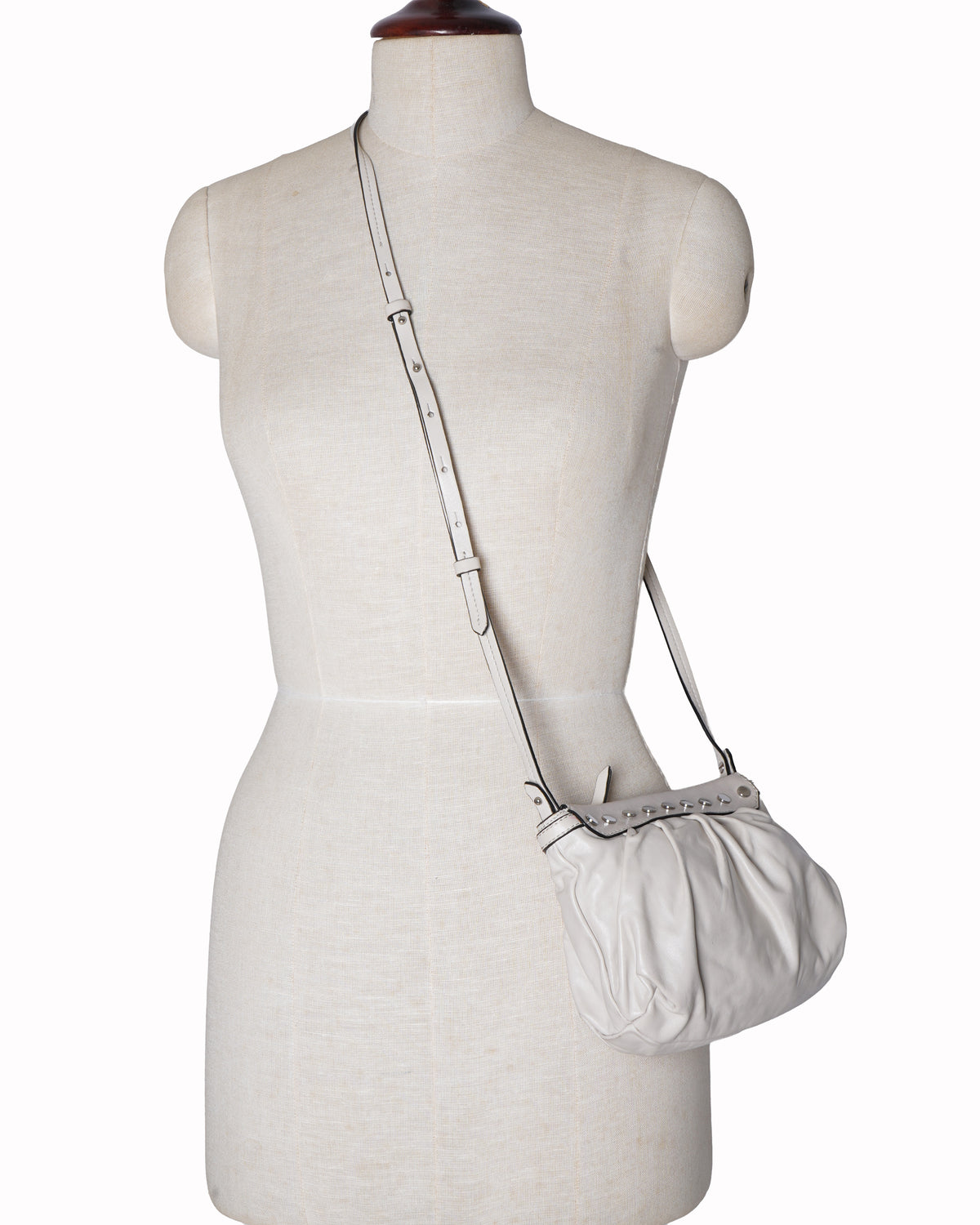 Isabel marant luz beige crossbody bag