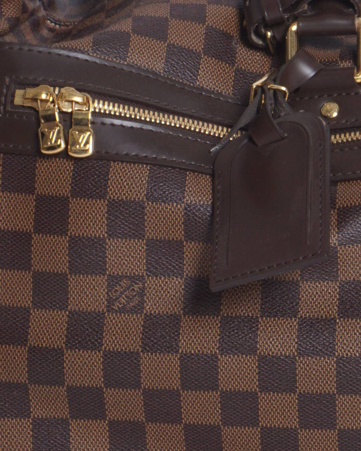 Louis Vuitton Damier Ebene Coated Canvas Eole Rolling Luggage Bag