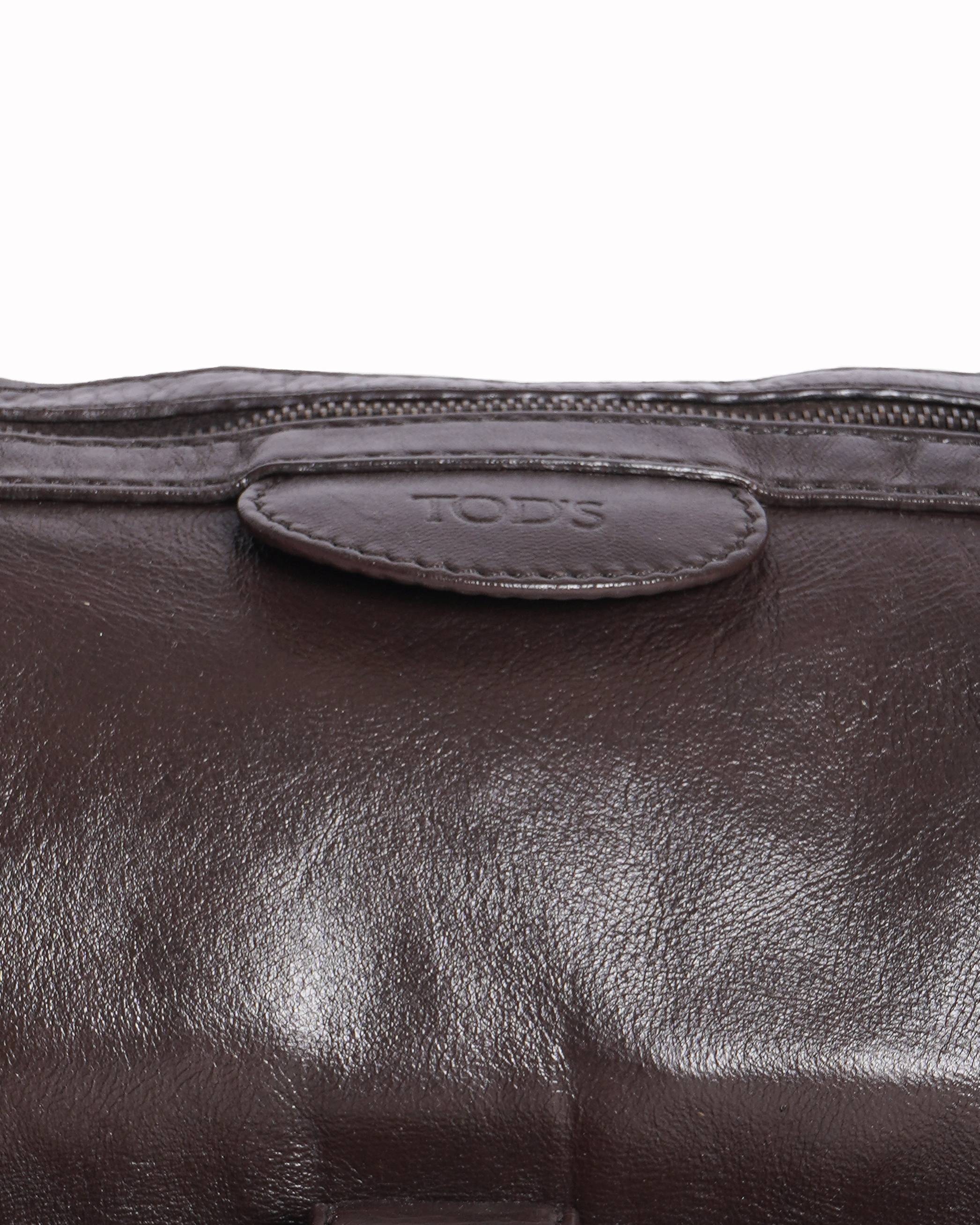 Tod's Leather brown handbag