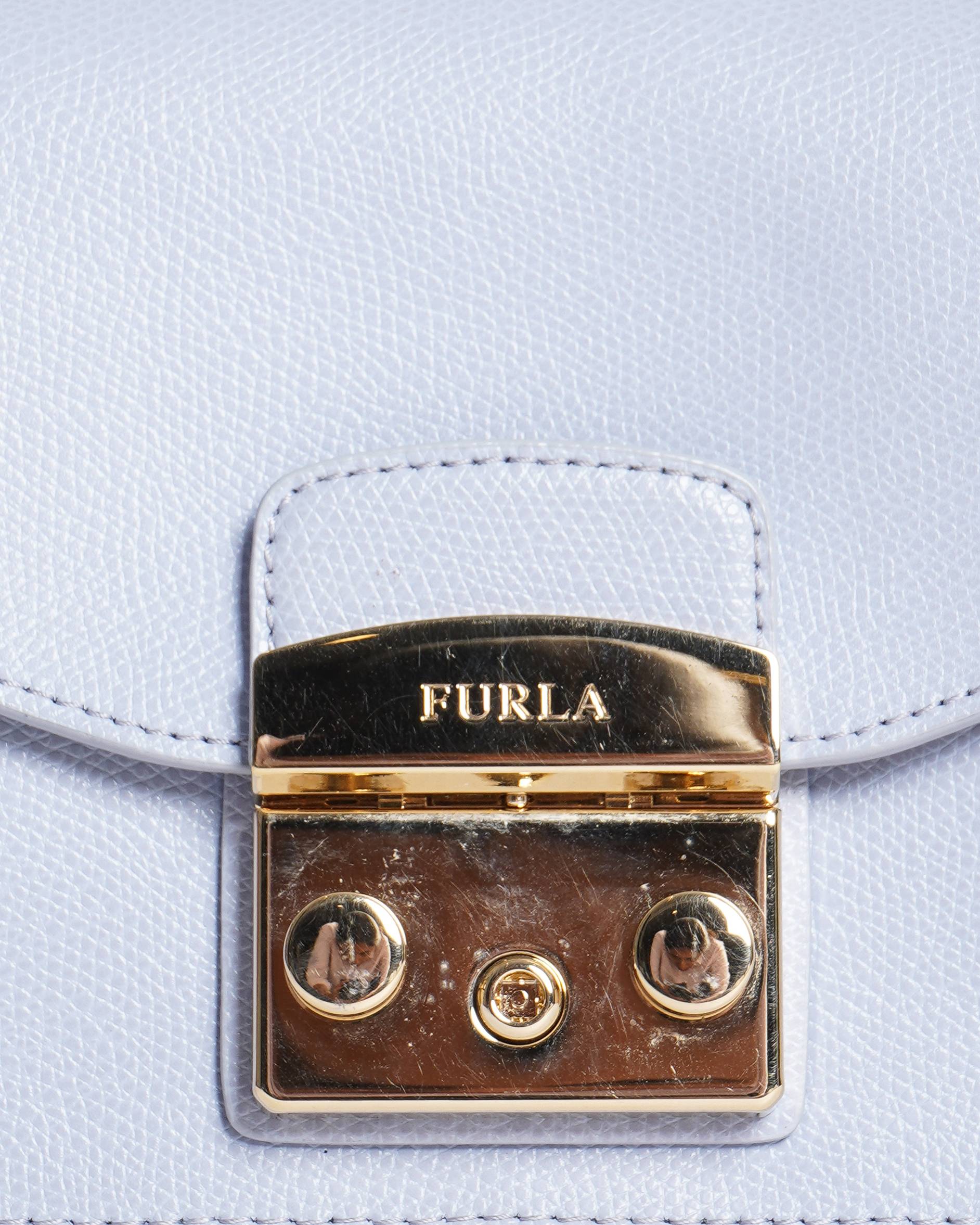 Furla Metropolis mini crossbody bag in Lavender