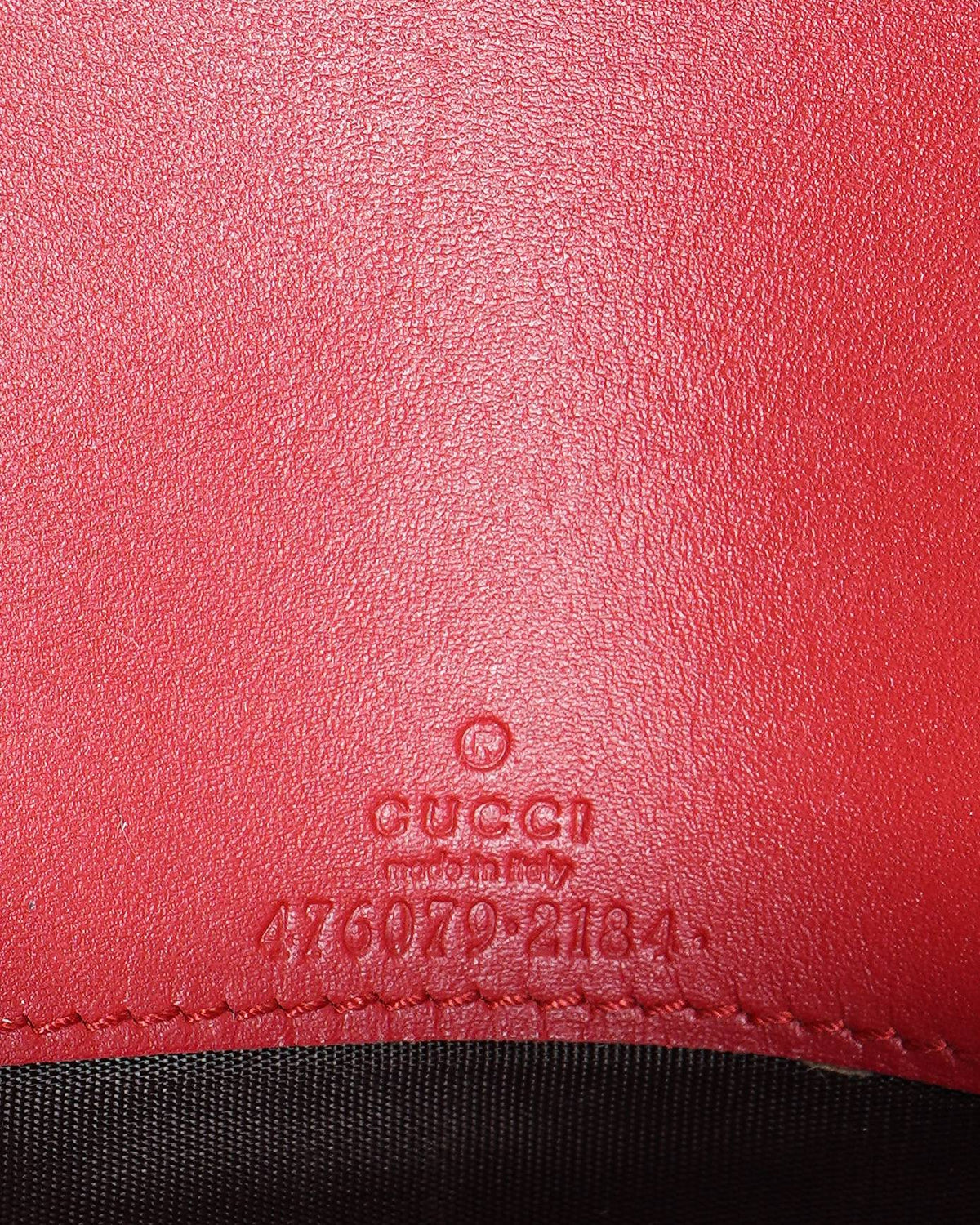Gucci Multicolor Leather Queen Margaret Crossbody Bag