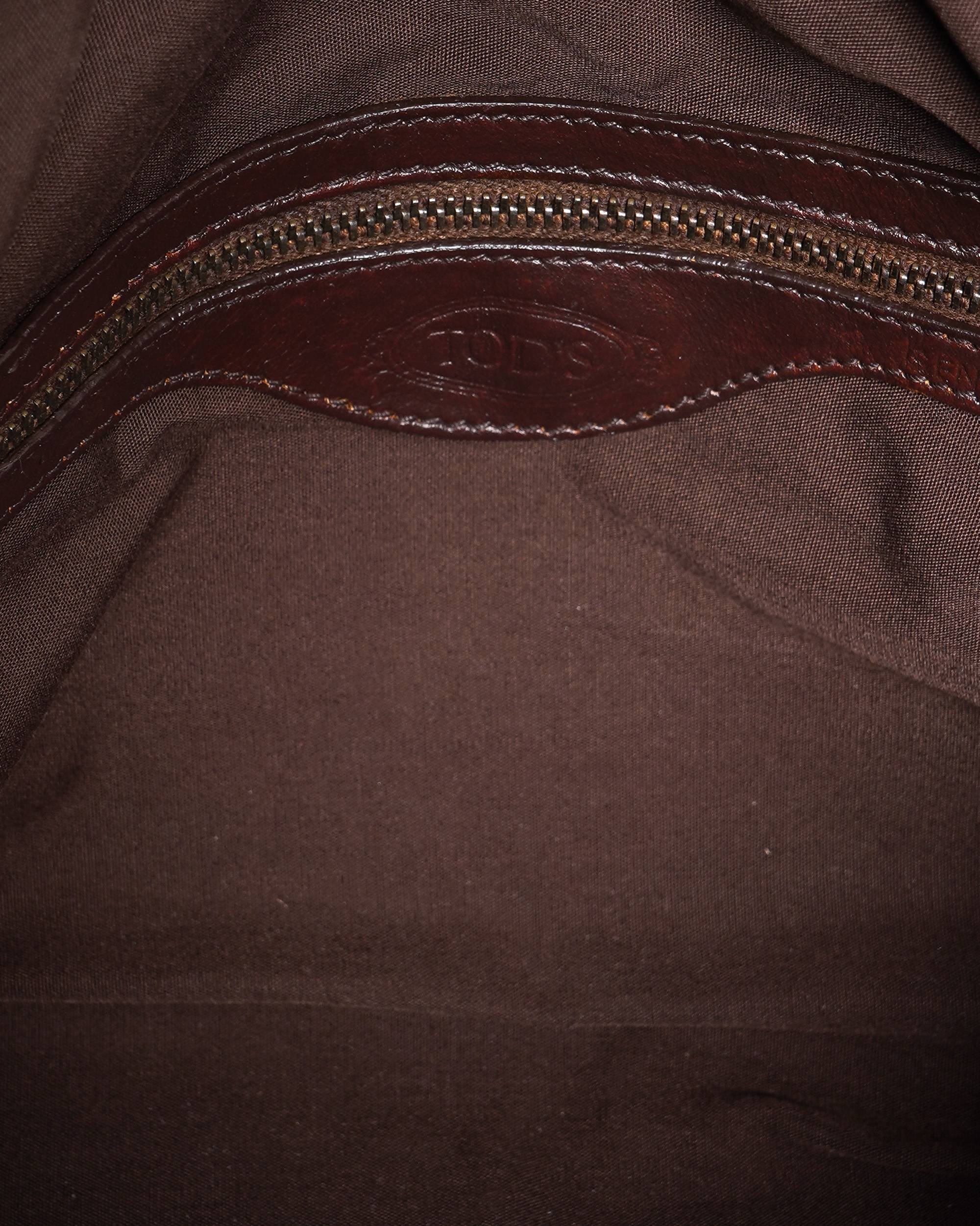 Tod's Leather brown handbag