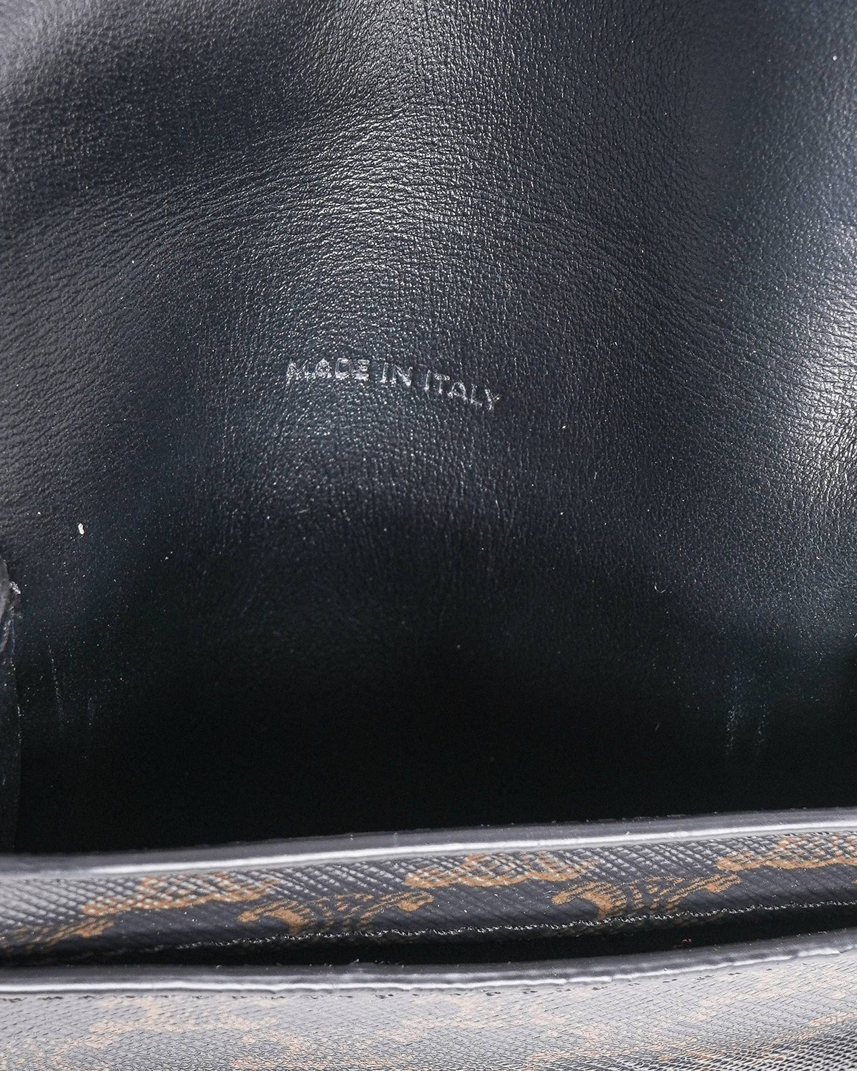 Celine Phone Pouch in Triomphe Canvas and Lambskin