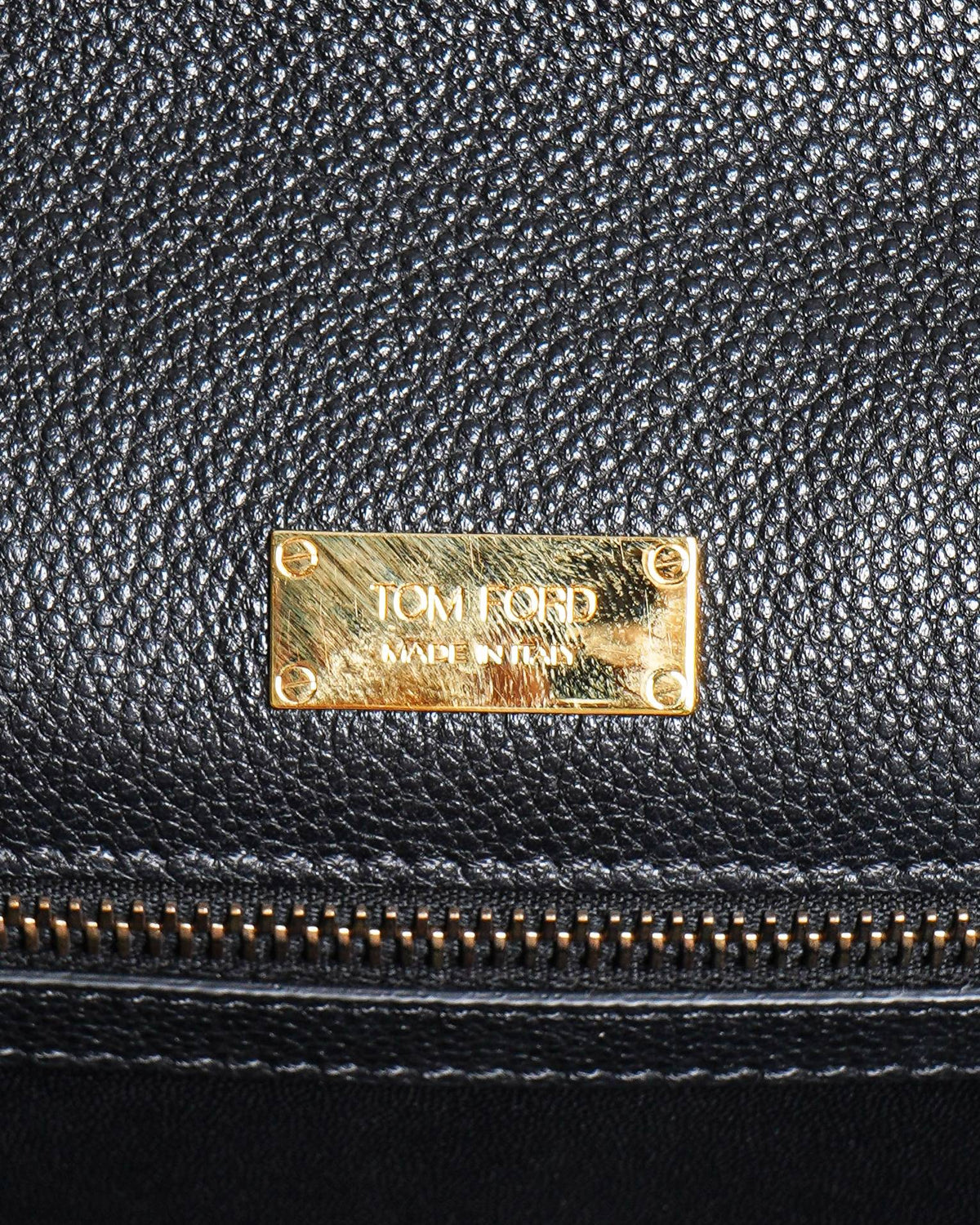 Tom Ford Icon Leather Shoulder Bag