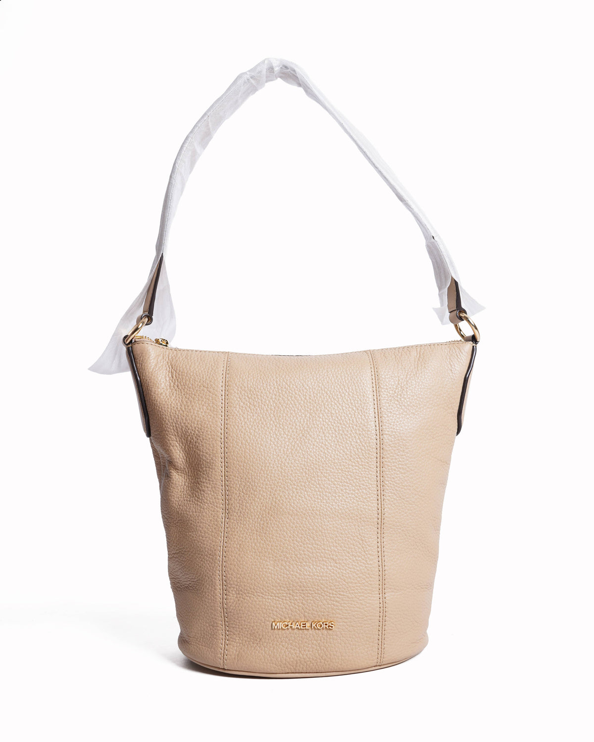 New Michael Kors Pebbled Leather Shoulder Bag