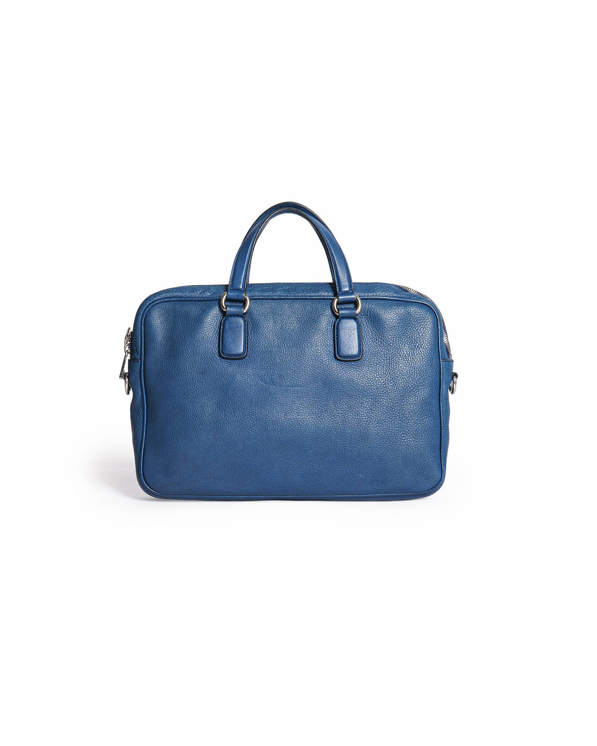 Gucci Blue Calfskin Soho Briefcase business bag