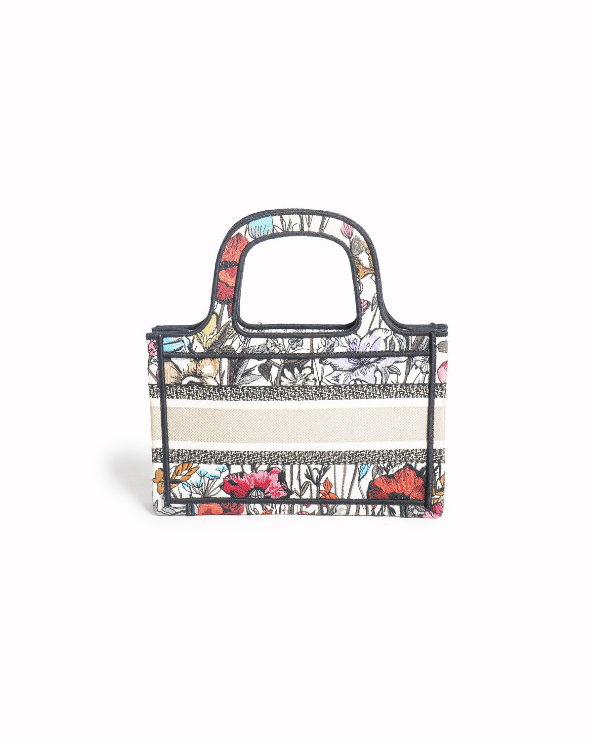 Christian Dior Embroidered Mini Book Tote