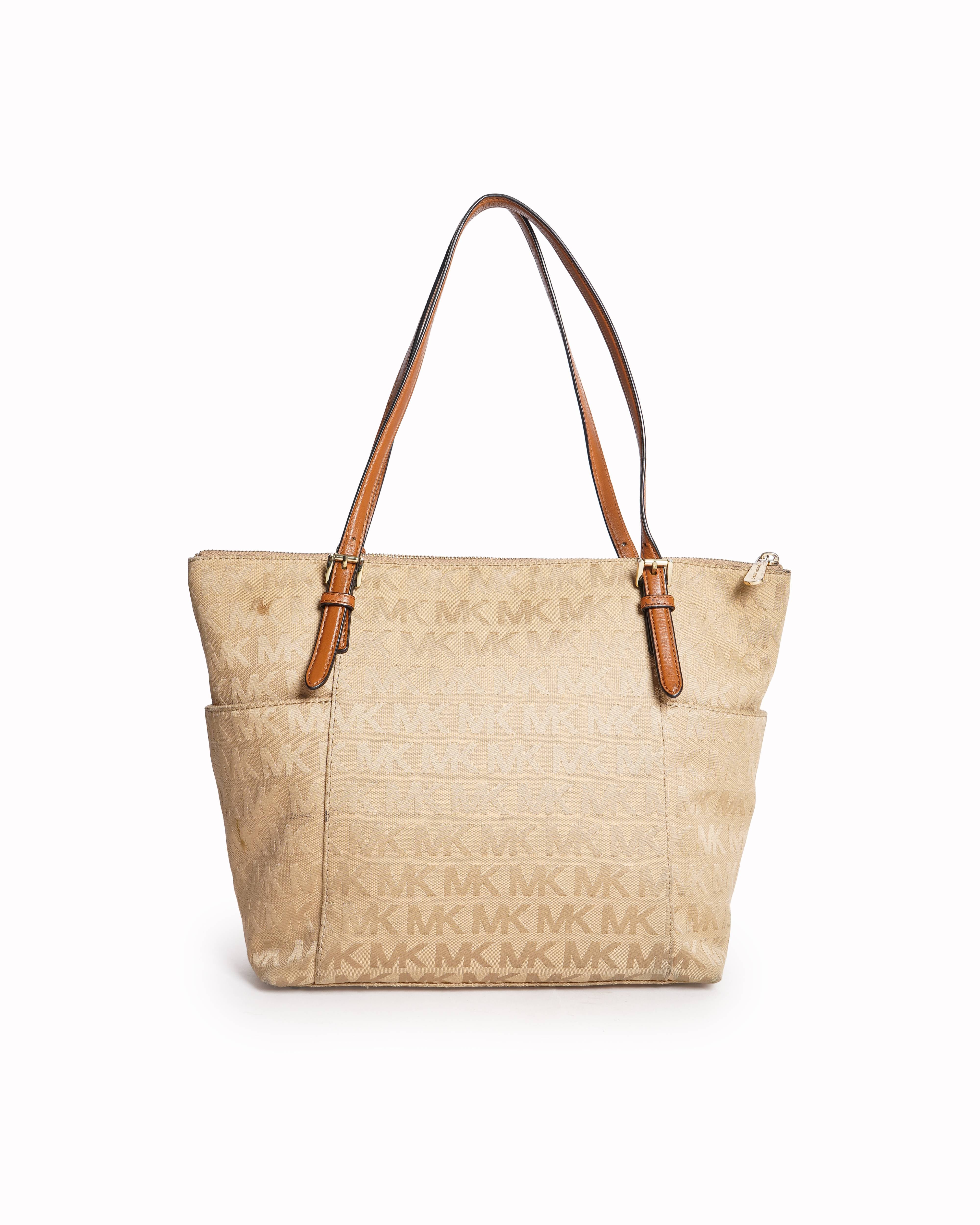 MICHAEL KORS
Jet Set Large Logo Top-Zip Tote Bag