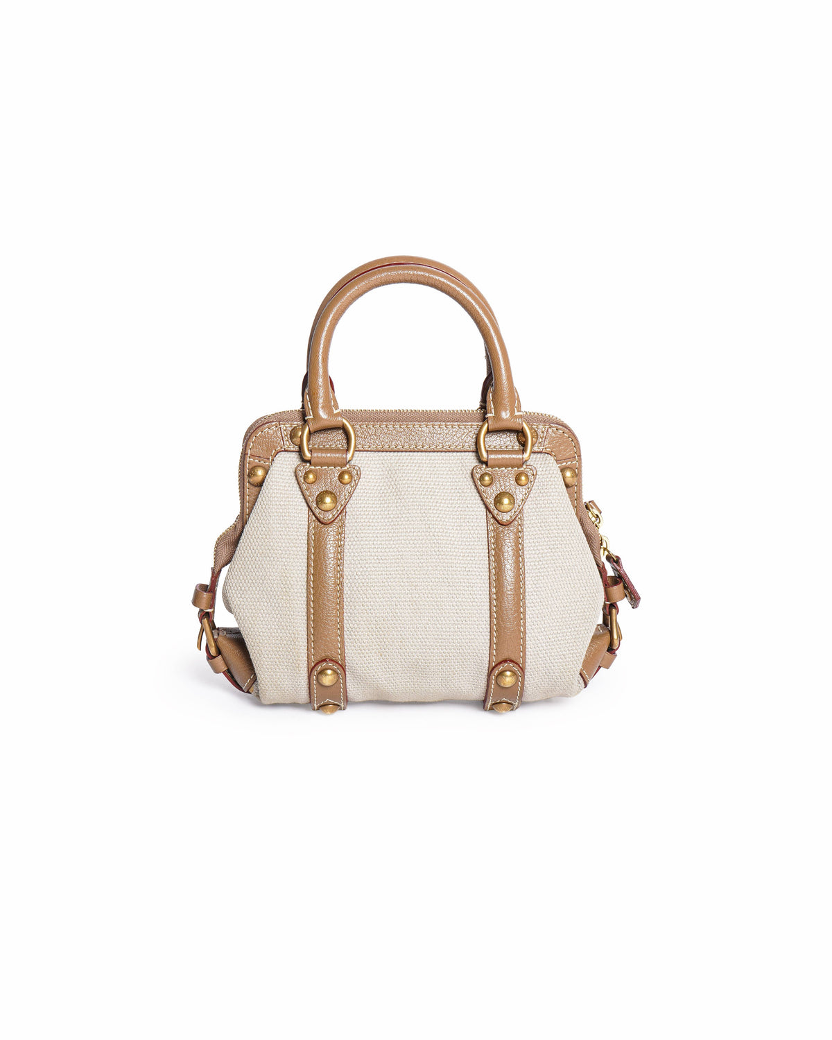 Louis Vuitton Trianon Canvas & Suhali Leather Sac De Nuit PM Bag