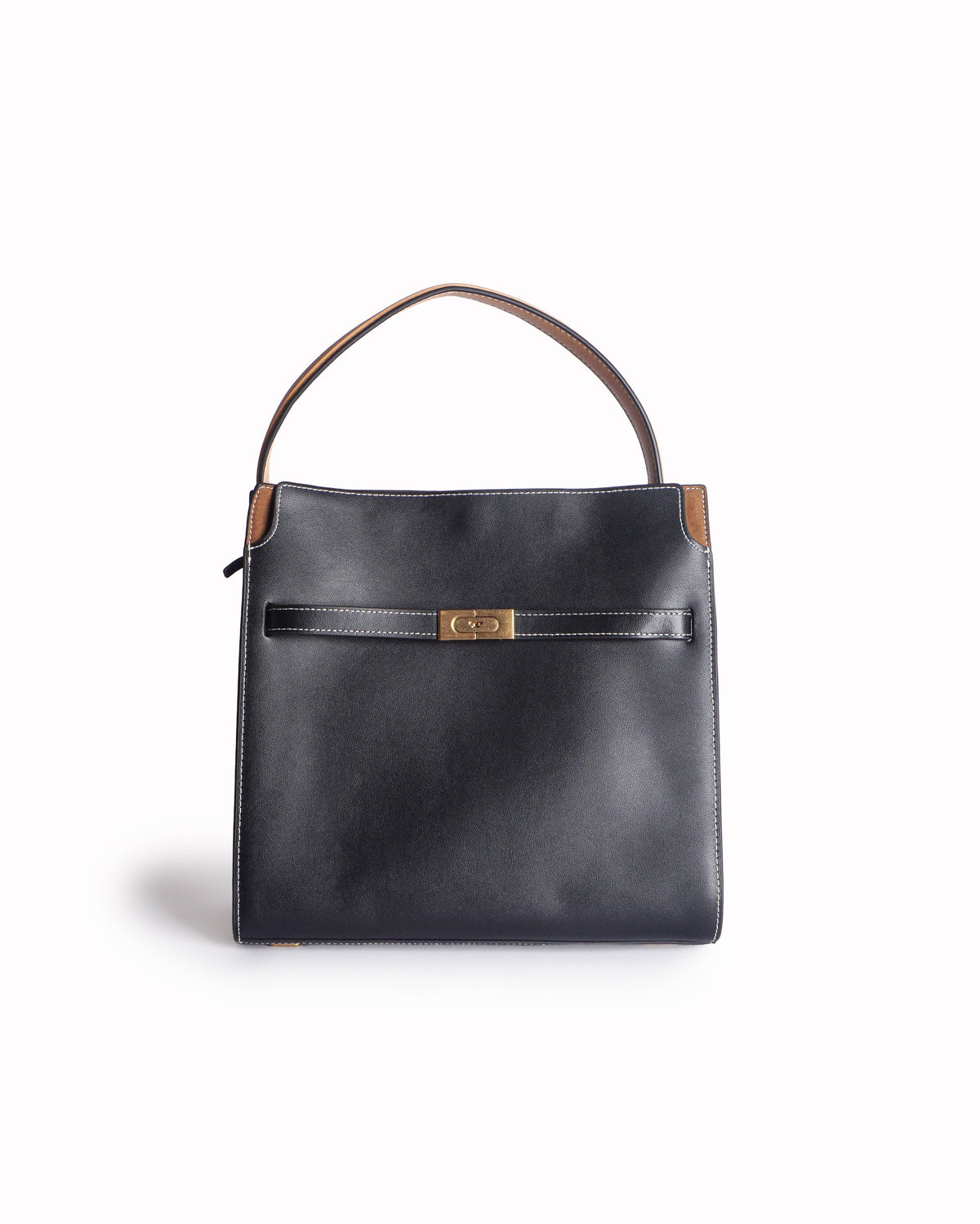 Tory Burch Lee Radziwill Leather Bucket Bag