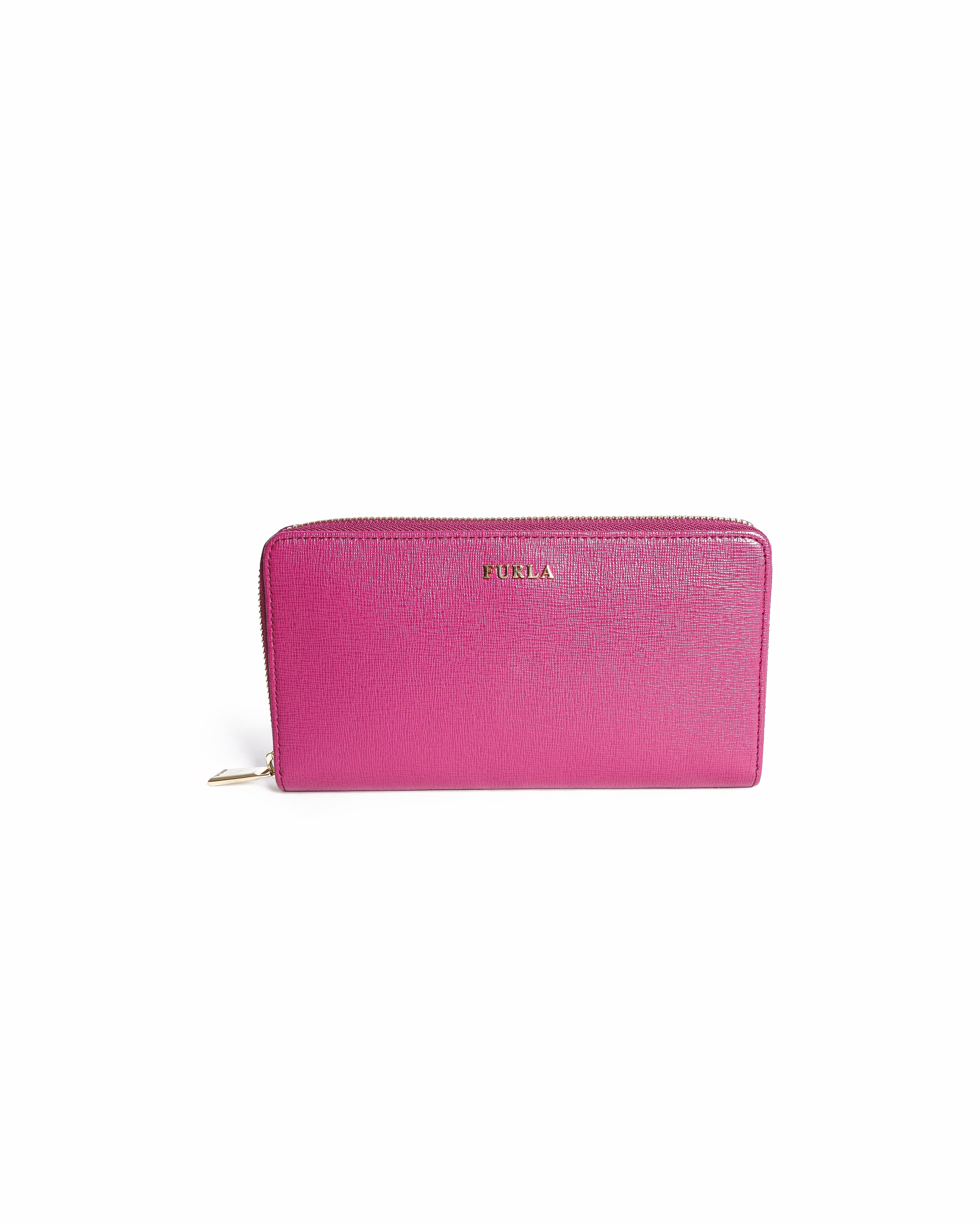 Furla Zip Around Wallet In Pink