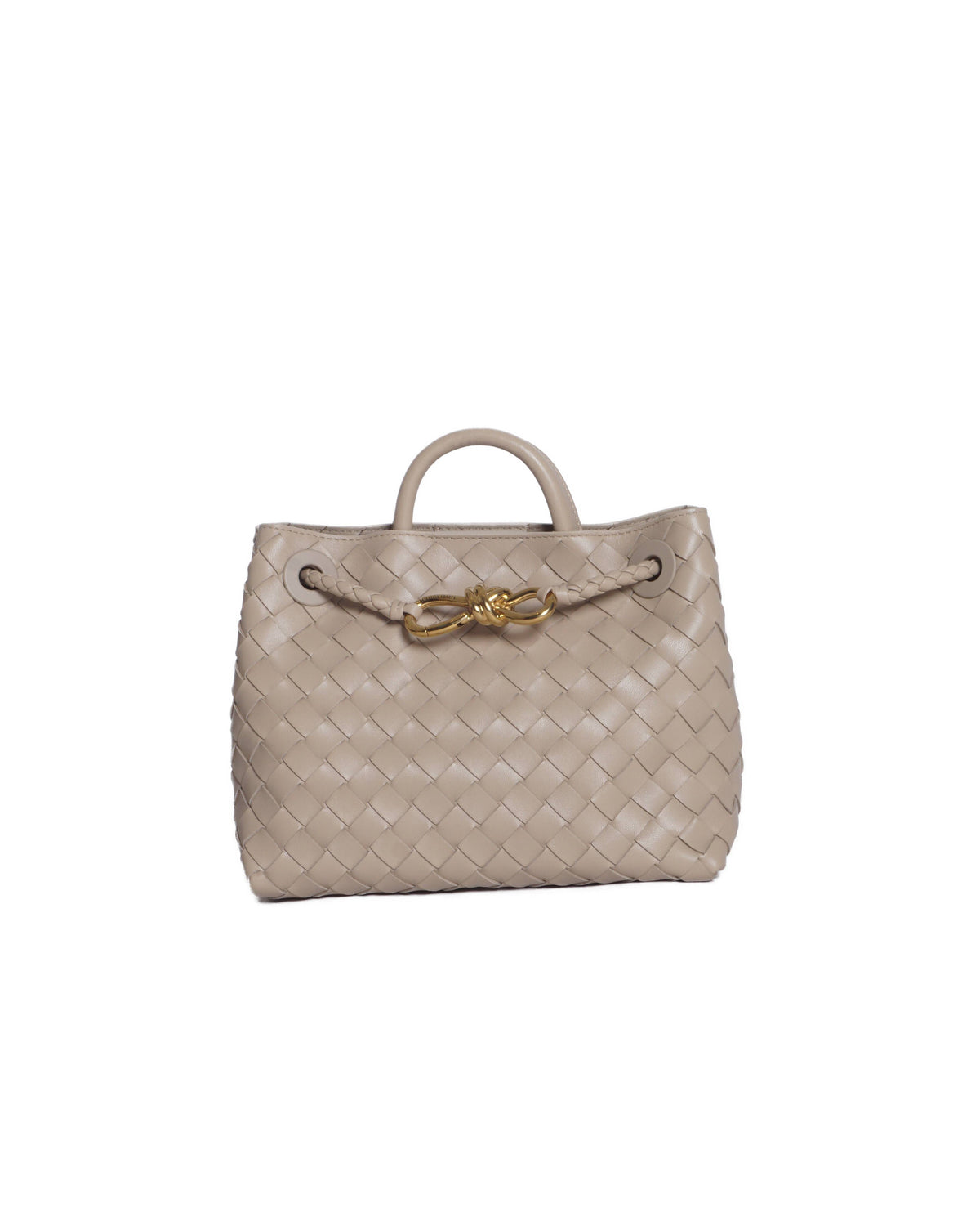 Bottega Veneta Andiamo Small Intrecciato Leather Tote Bag