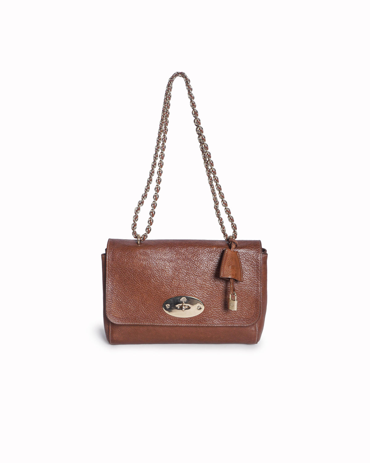 Mulberry Medium Lily Oak Natural Leather Bag