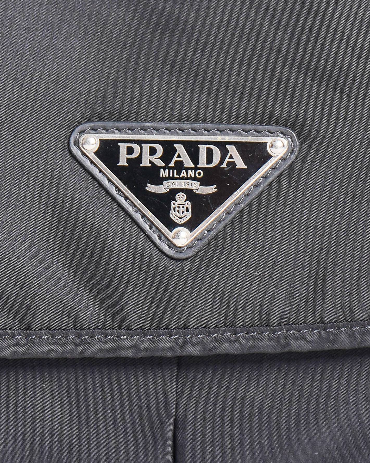 Prada Tessuto Nylon and Leather Messenger Bag