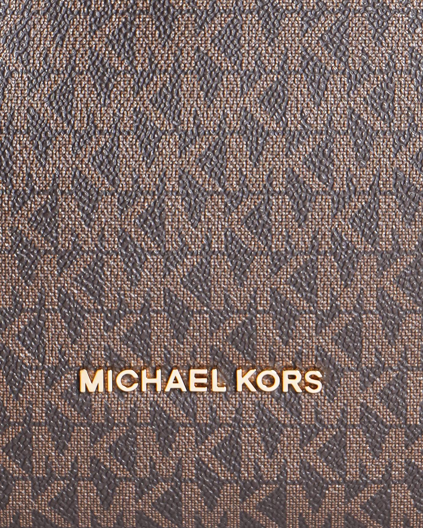 Michael Kors Jet Set Chain Signature Medium Shoulder Tote Bag
