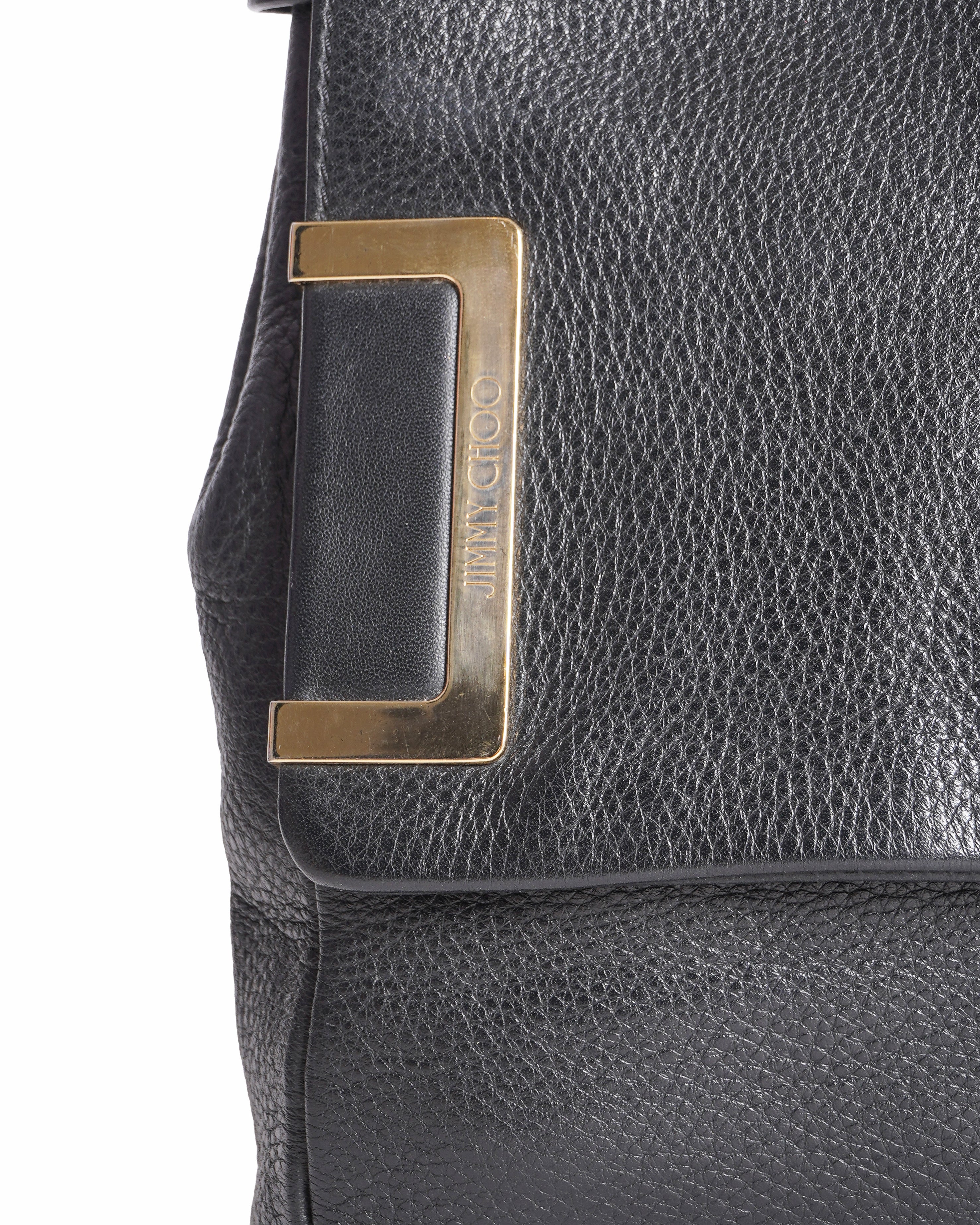 Jimmy Choo Shoulder Bag In Black