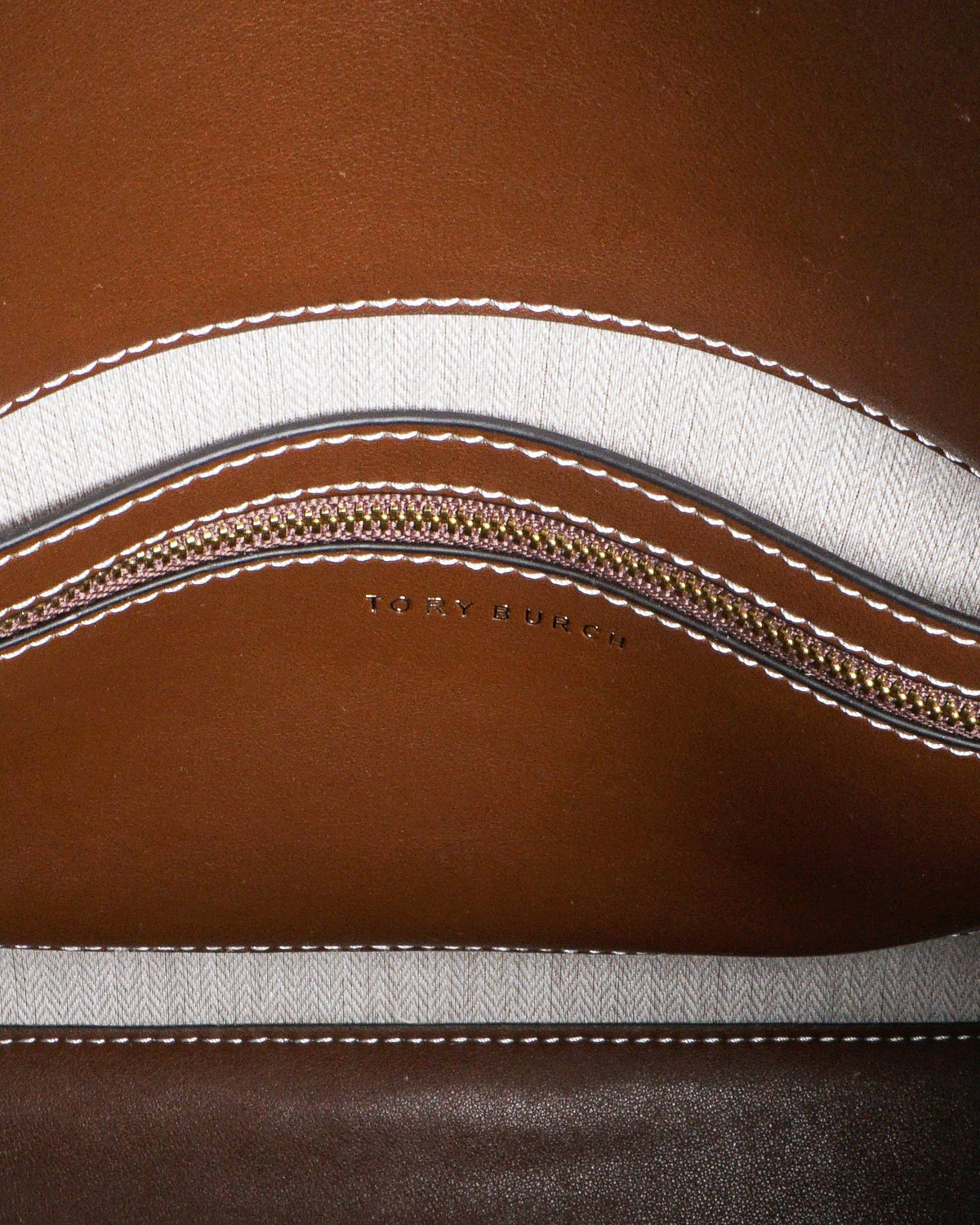 Tory Burch Lee Radziwill Leather Bucket Bag
