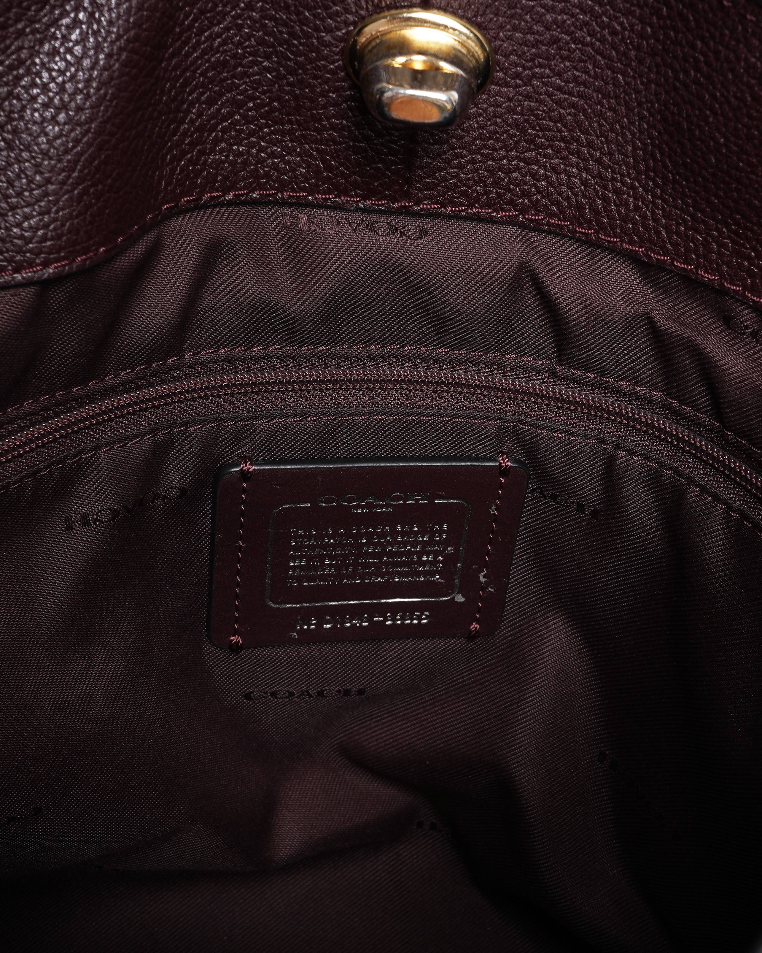 Coach Turnlock Edie Shoulder Bag