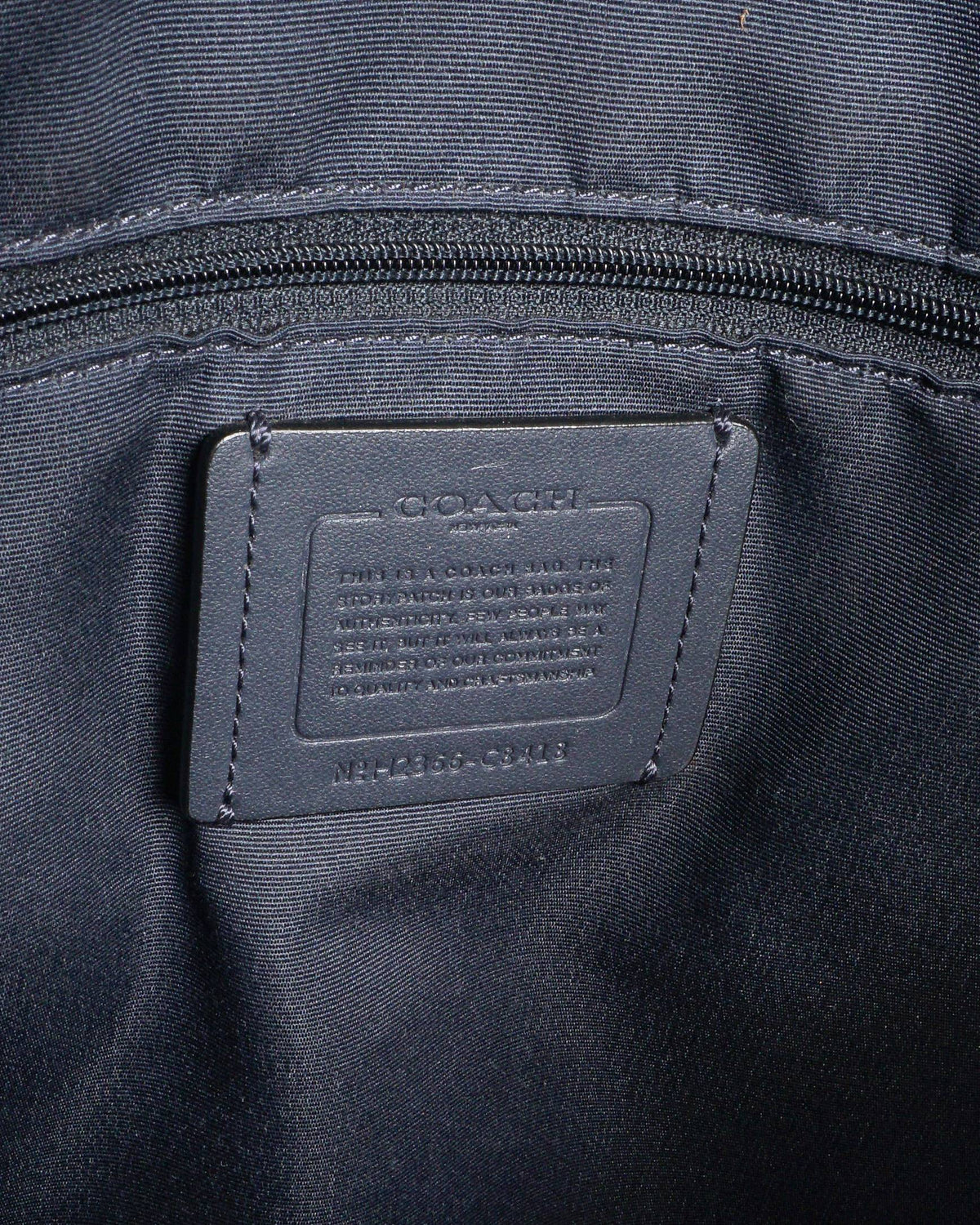 Coach Signature Jacquard Canvas Tote Bag with Center Stripe