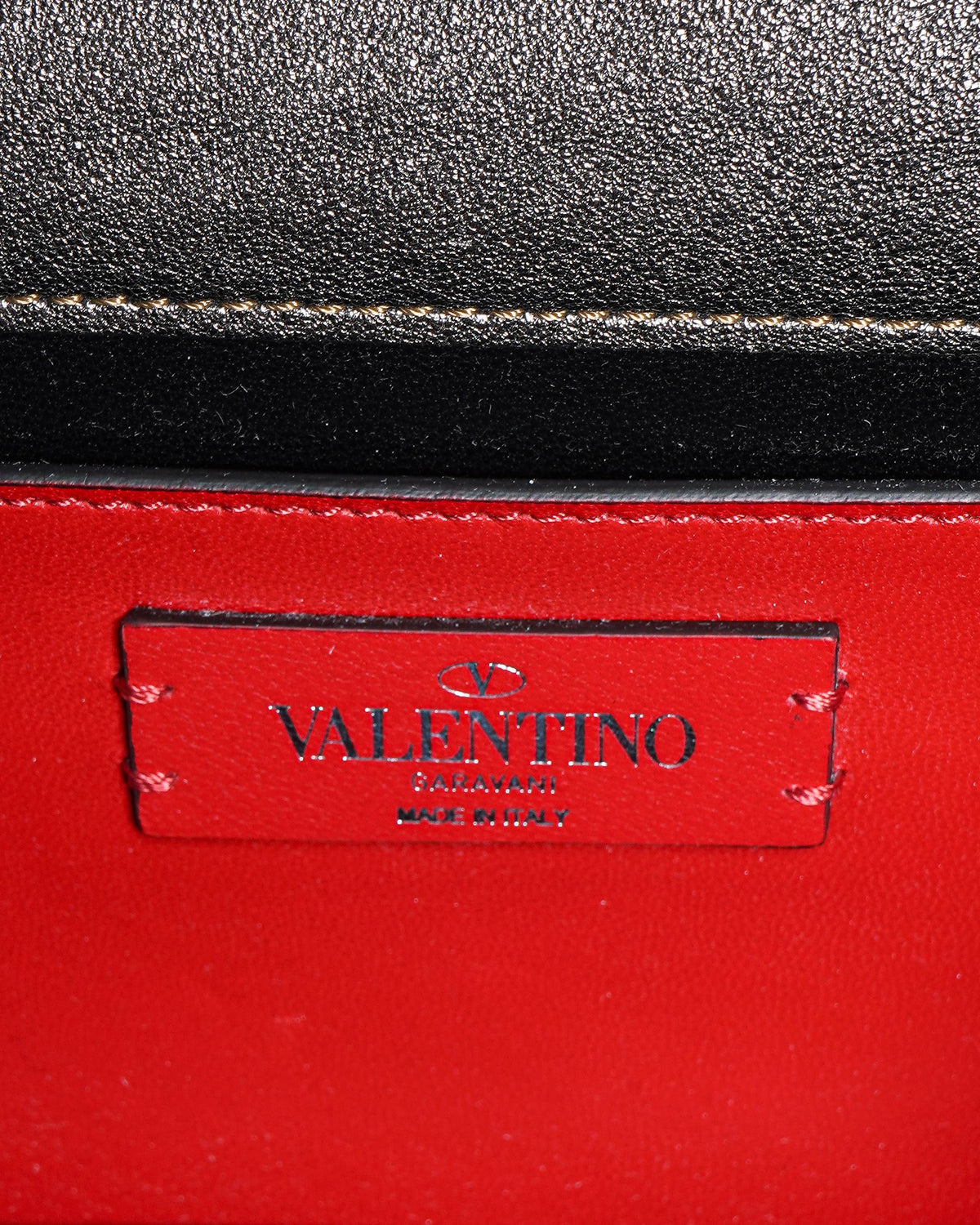 Valentino Garavani VSling Metallic Leather Crossbody Bag