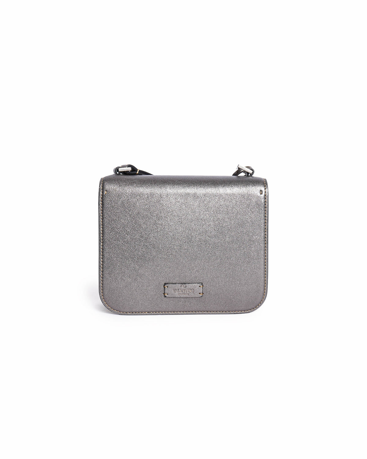 Valentino Garavani VSling Metallic Leather Crossbody Bag