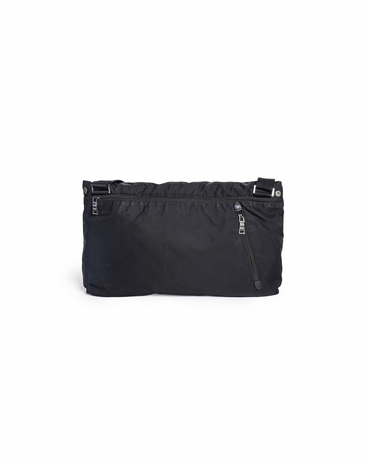 Prada Tessuto Nylon and Leather Messenger Bag