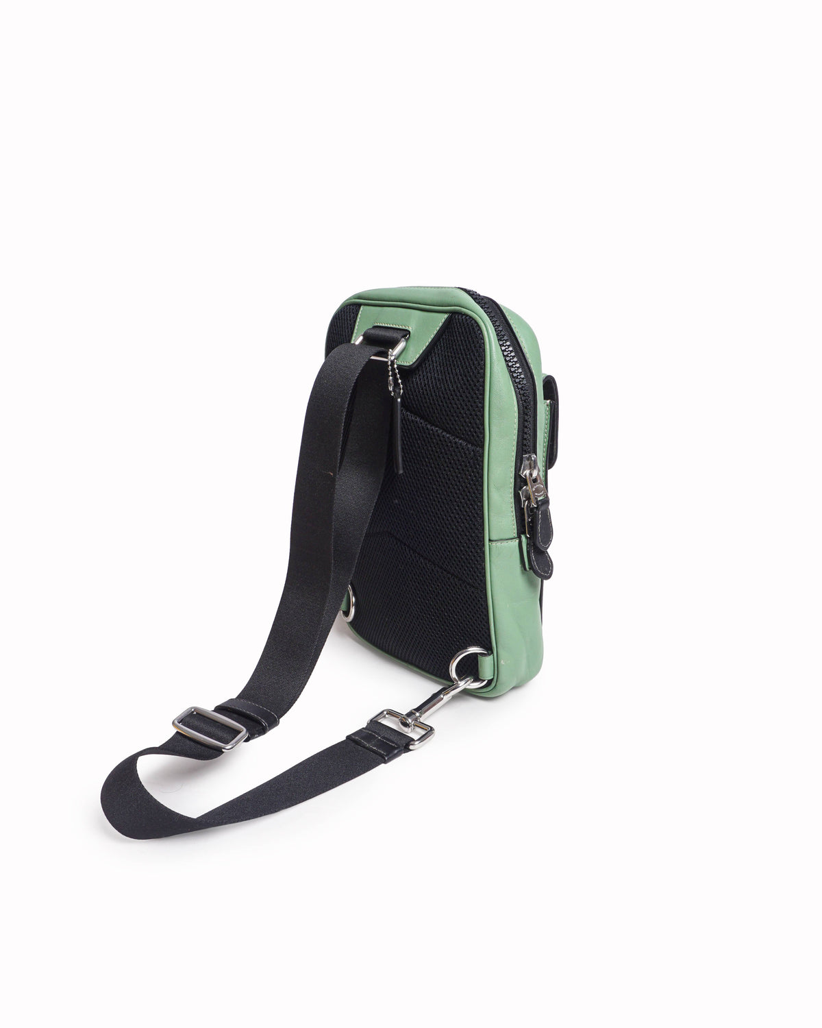 Coach Track Pack In Colorblock Signature Canvas
