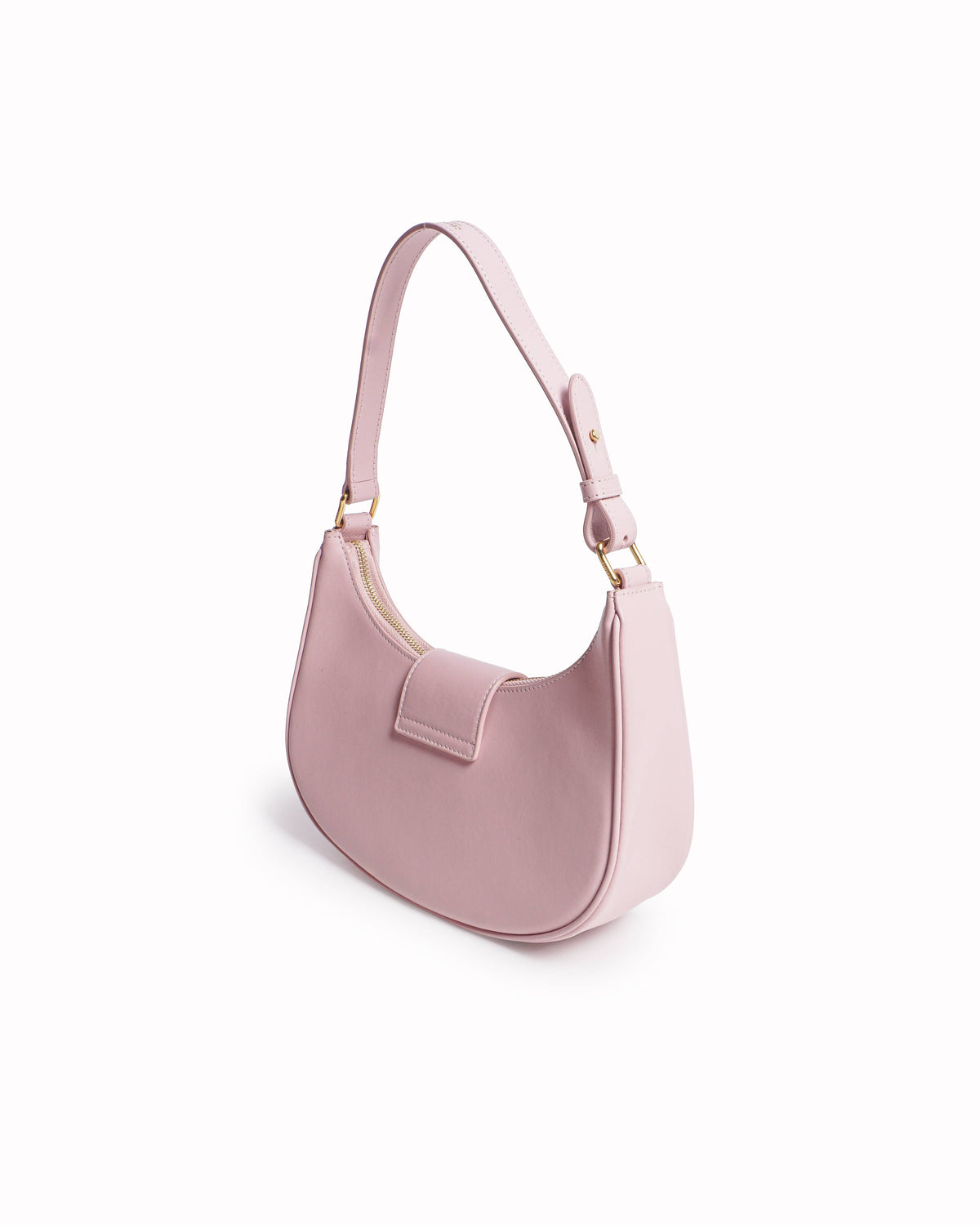 Celine Soft Pink Calfskin Ava Triomphe Shoulder Bag