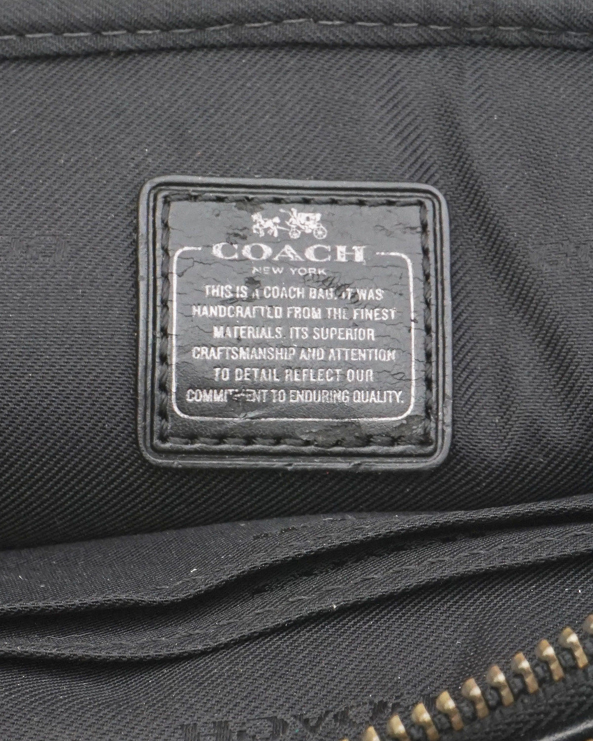 Coach Butterfly Applique Crossbody Clutch In Pebble Leather