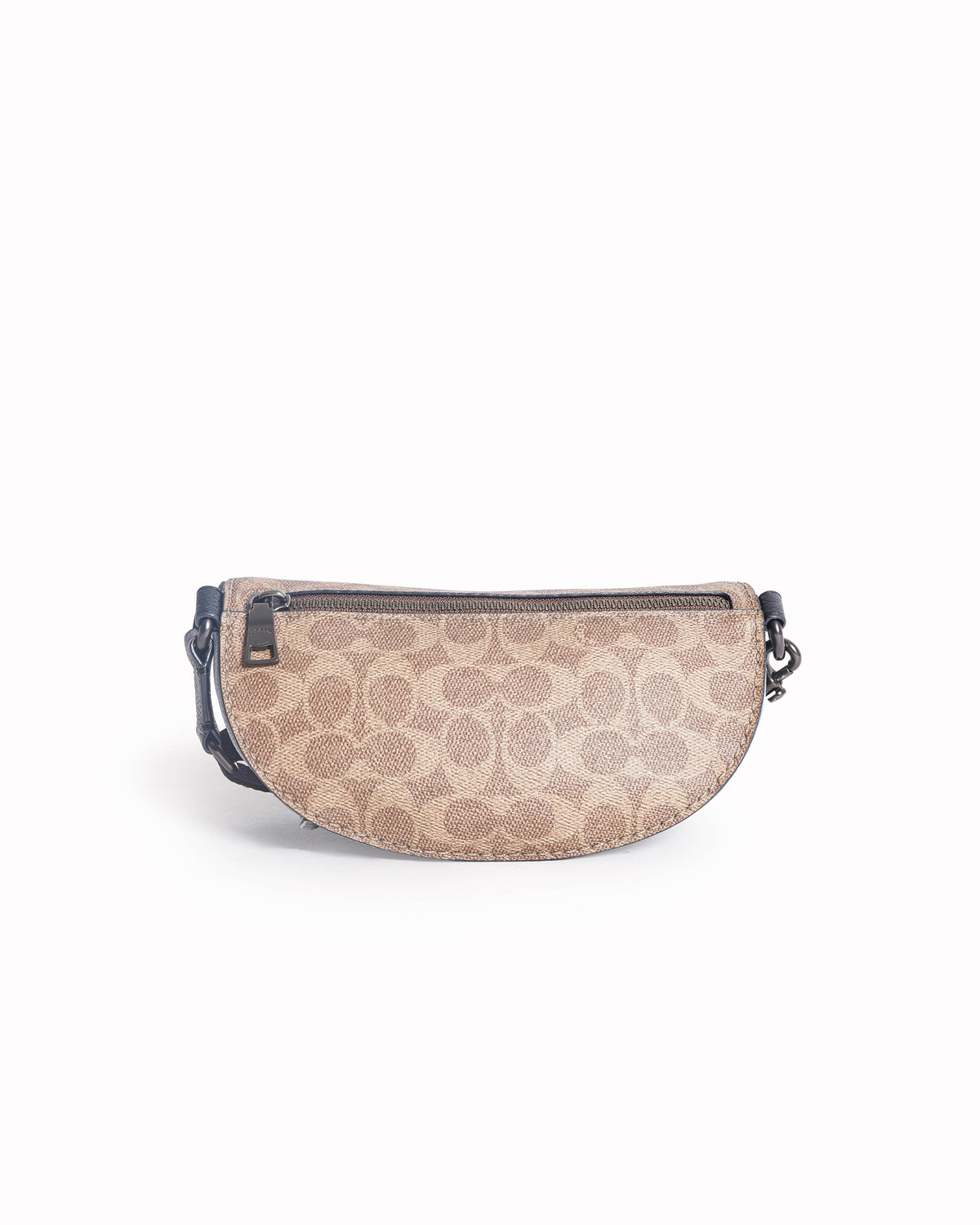 Coach Belt Bag With Signature Canvas Detail & Souvenir Pins