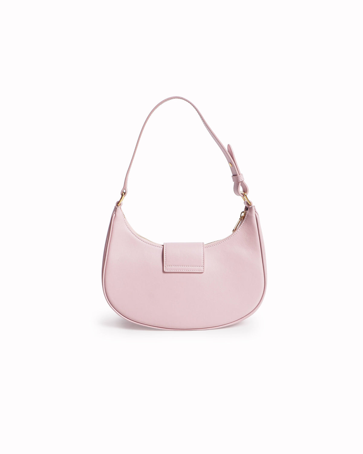 Celine Soft Pink Calfskin Ava Triomphe Shoulder Bag