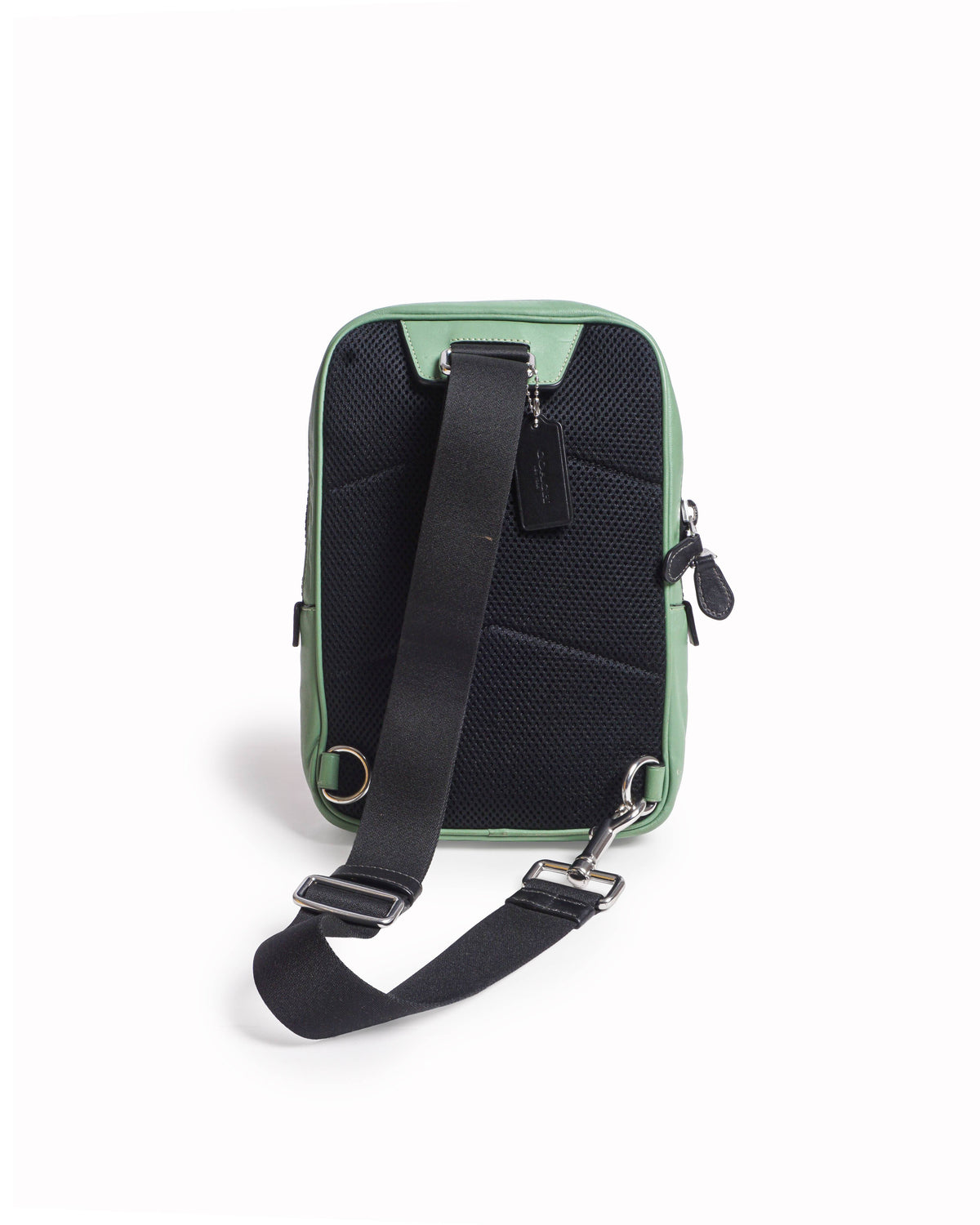 Coach Track Pack In Colorblock Signature Canvas