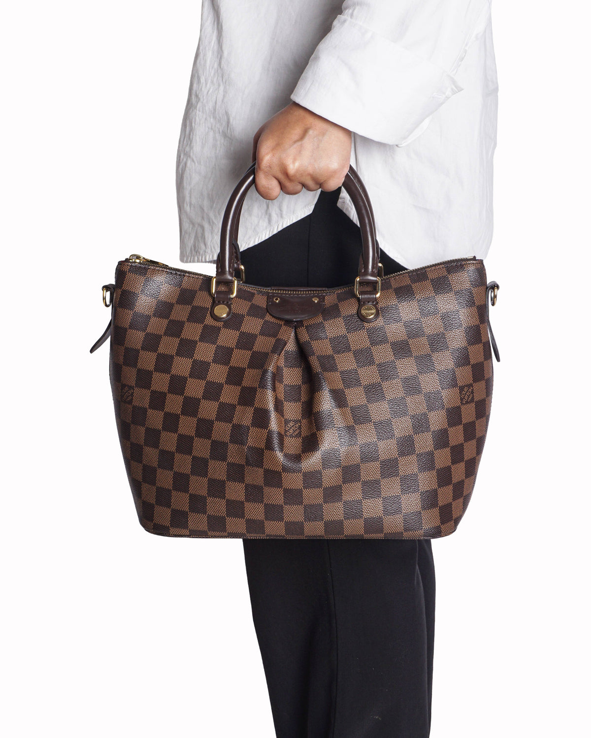 Louis Vuitton Damier Ebene Siena MM Bag