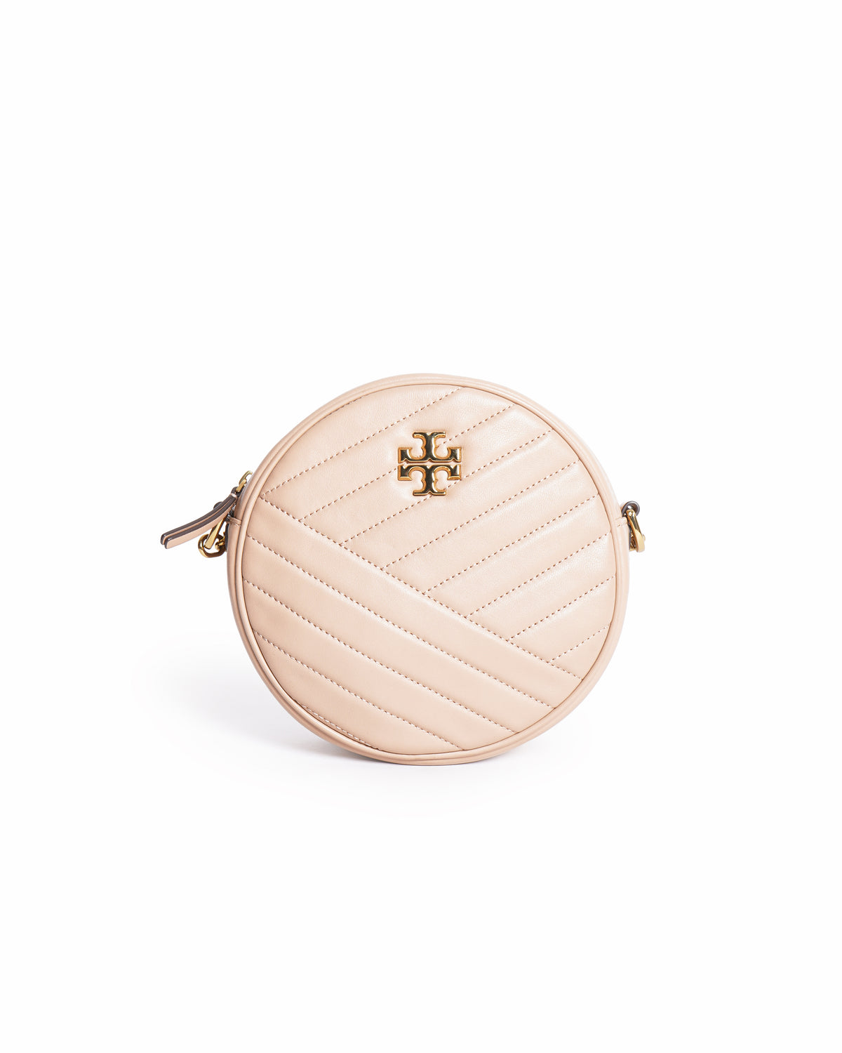 Tory burch kira chevron circle crossbody bag
