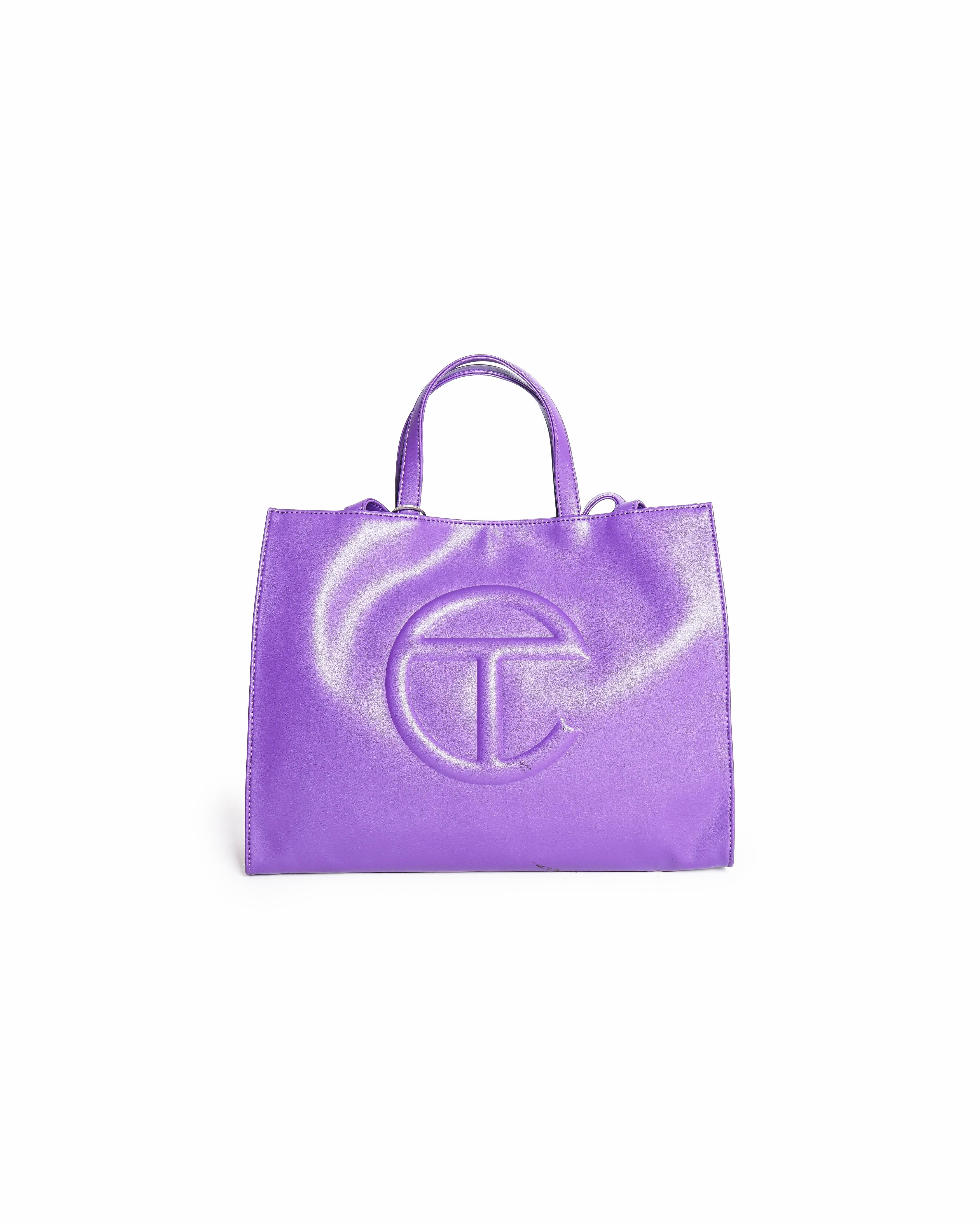 Telfar Medium Azalea Shopping Bag in Purple