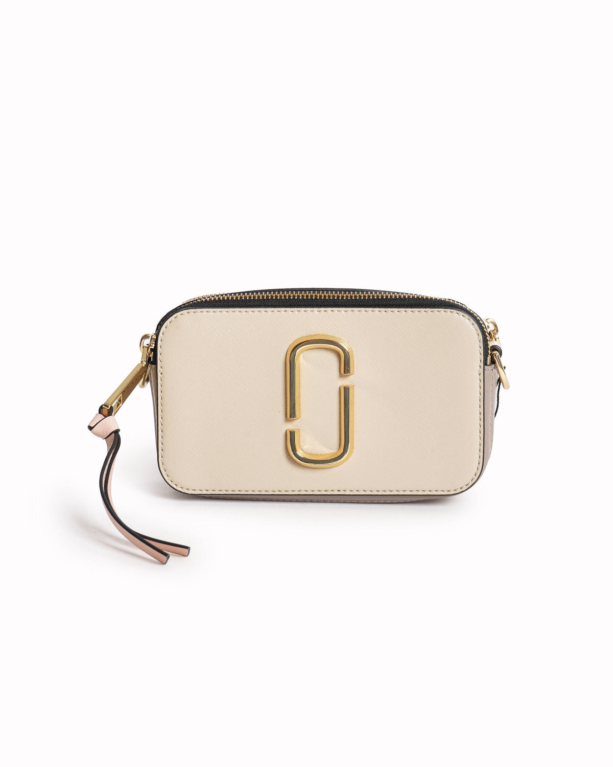 New The Marc Jacobs snapshot crossbody bag in beige