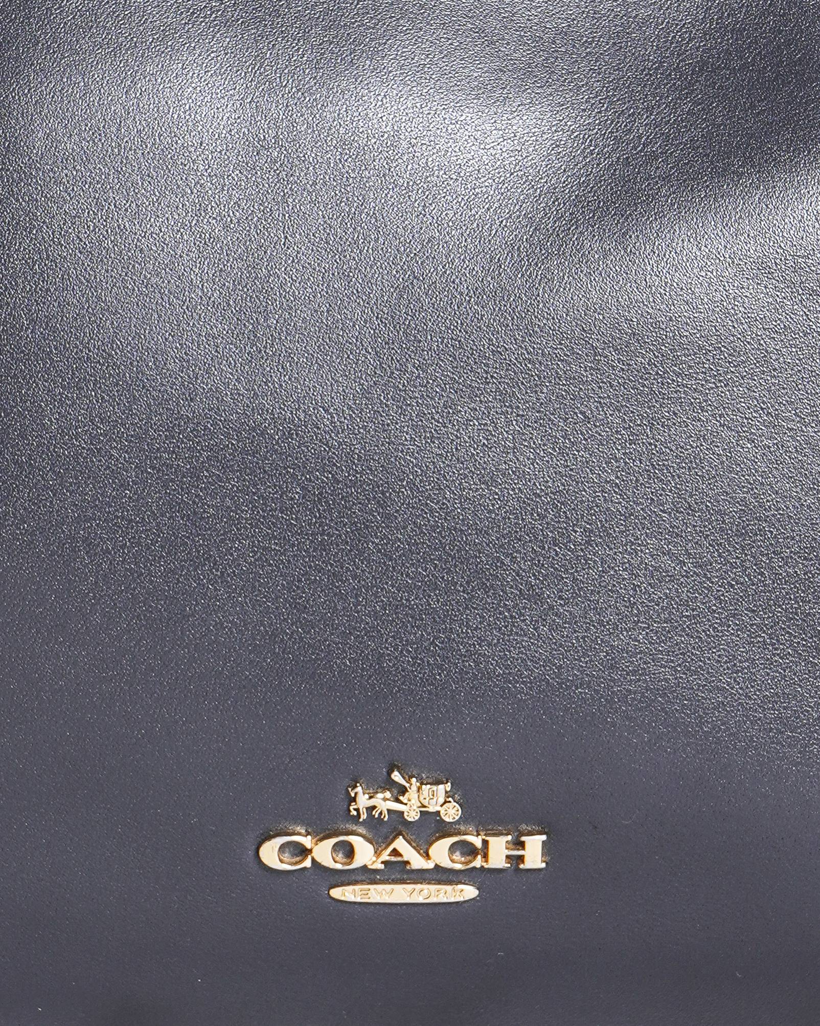 Coach Women's Crossbody Double Zip Leather Bag
