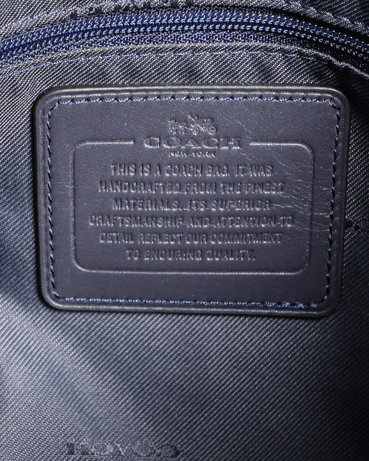 Coach Women's Crossbody Double Zip Leather Bag