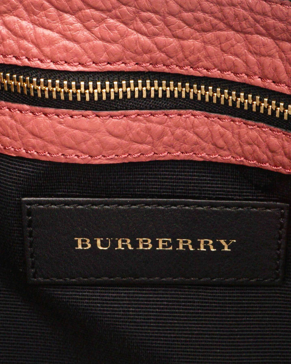 Burberry Chichester Coral Pink Embossed Leather Crossbody Bag