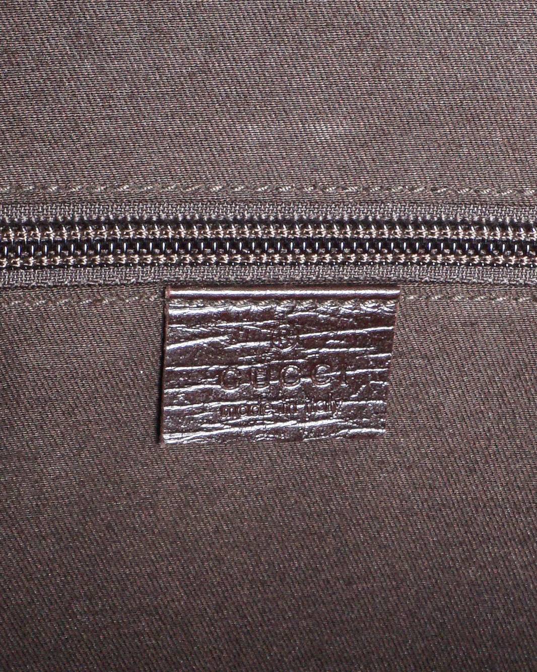 Gucci GG Supreme Canvas & Web Stripe Briefcase