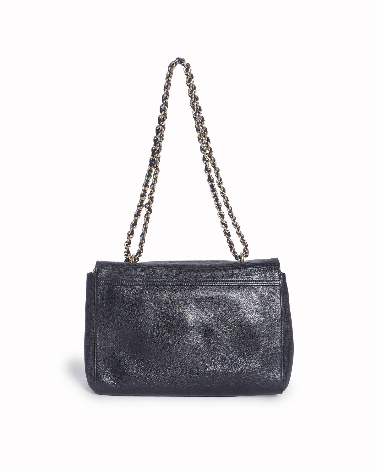 Mulberry Medium Lily Shoulder Bag in Black Leather