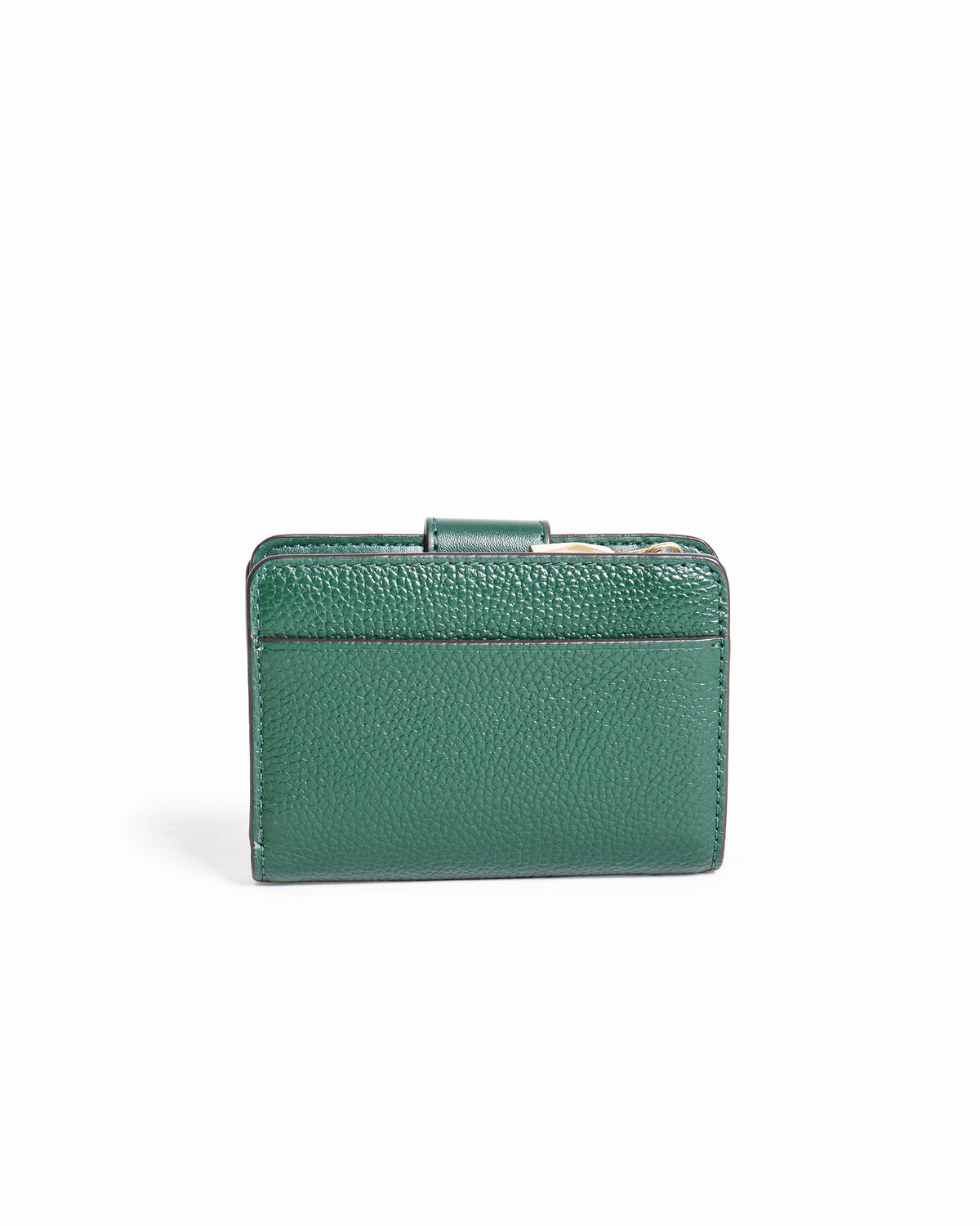 Michael Kors Mercer Small Green Pebbled Leather Wallet