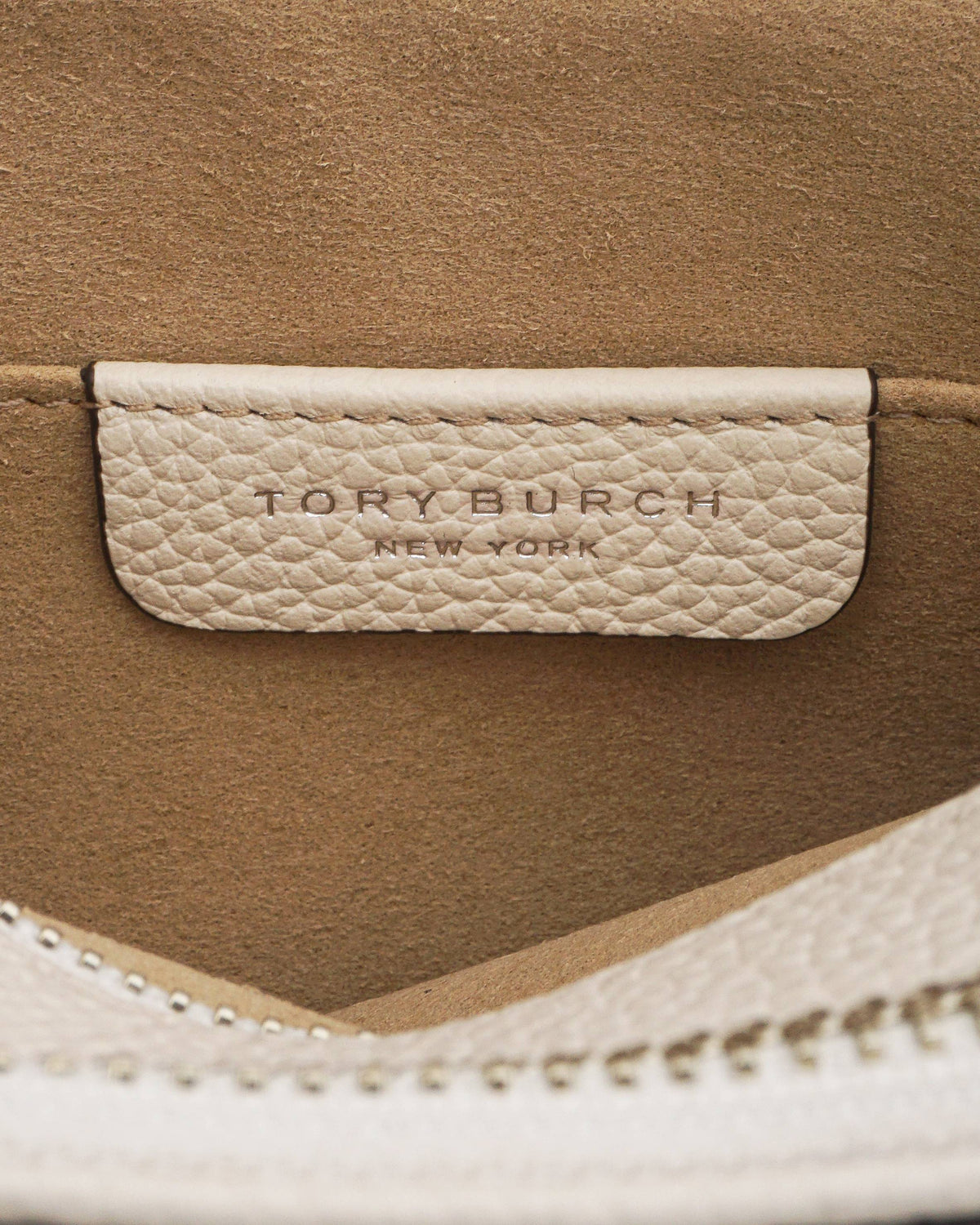 Tory Burch White Miller Mini Camera Bag