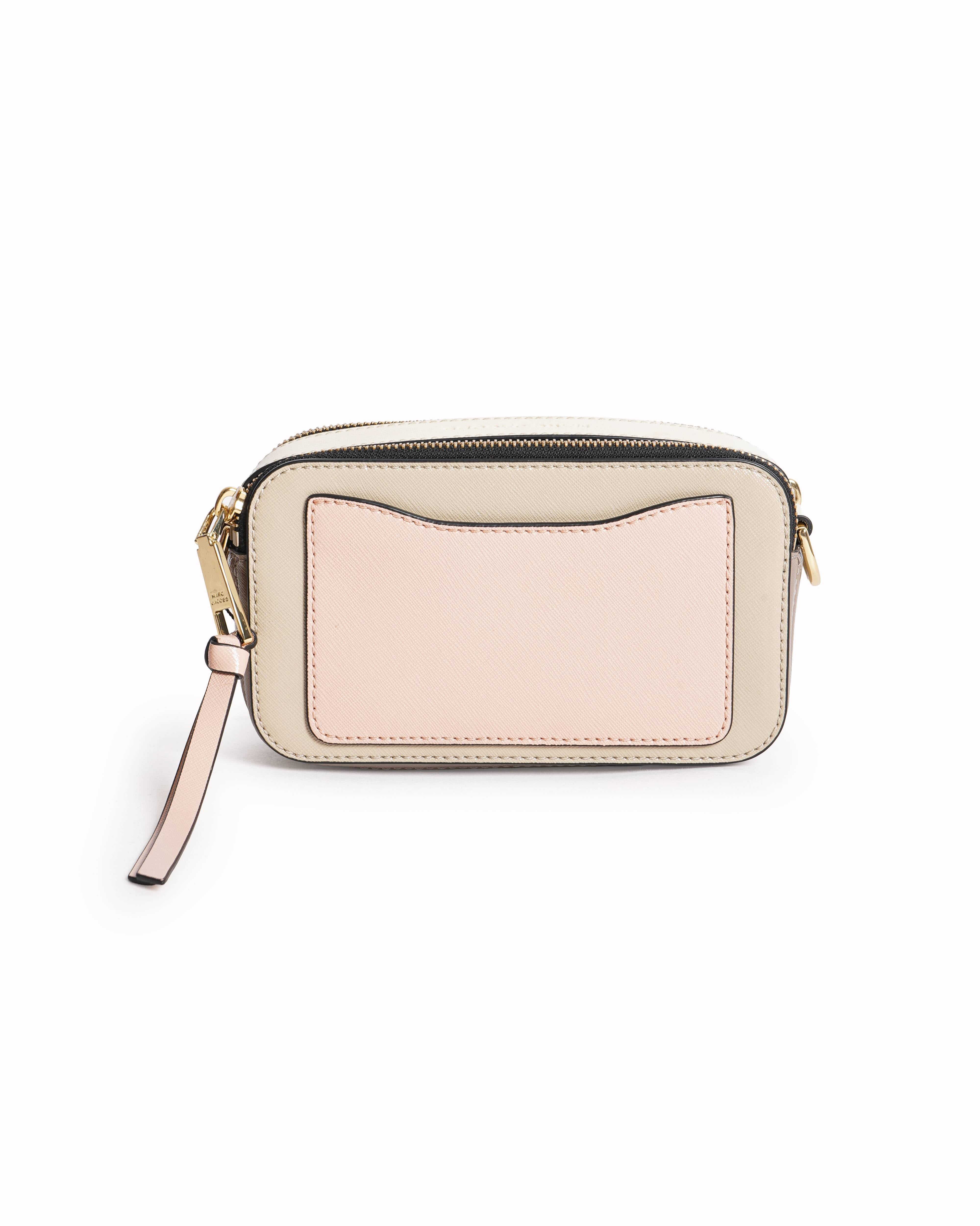 New The Marc Jacobs snapshot crossbody bag in beige